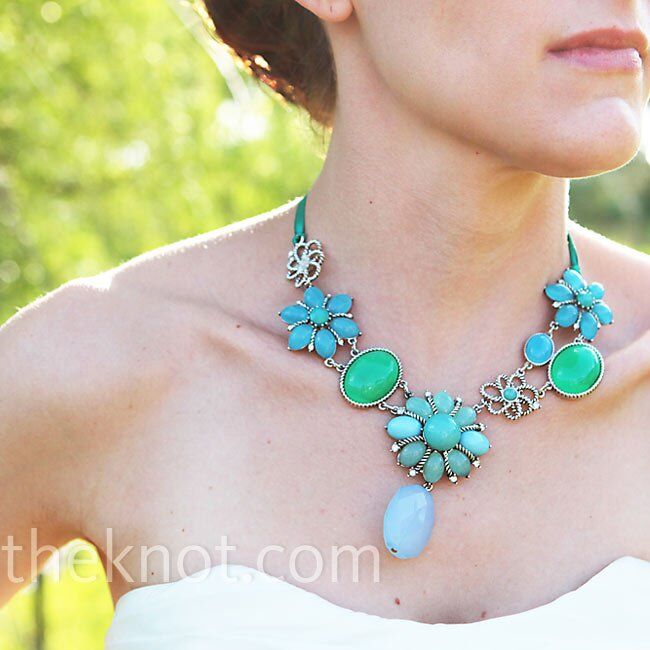 Turquoise wedding clearance jewelry