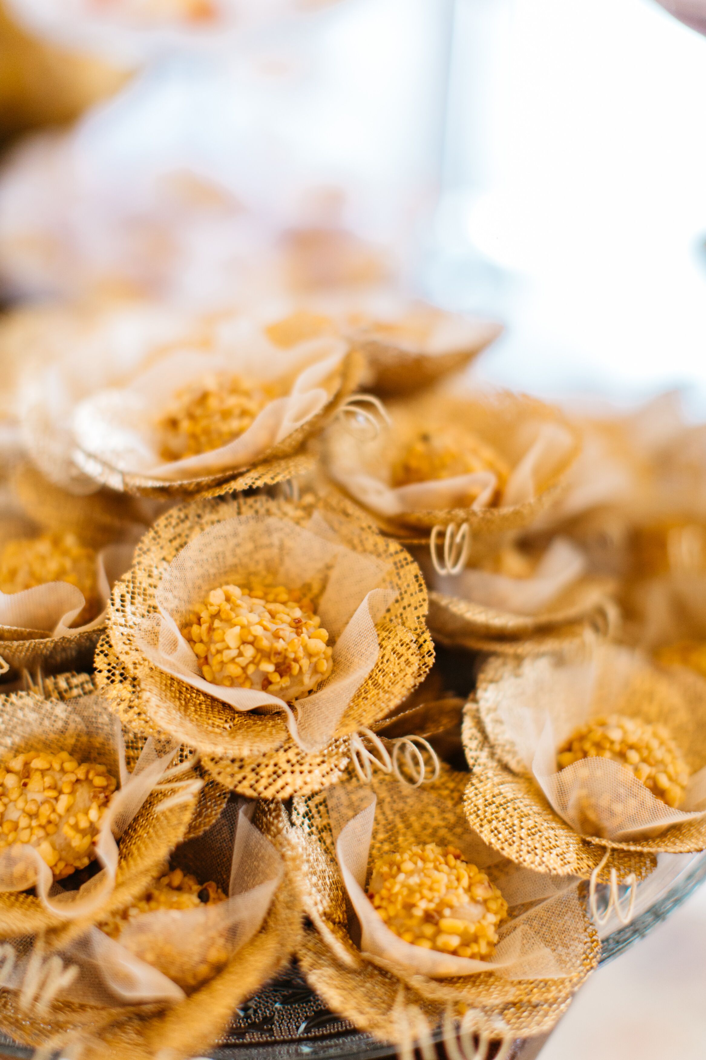 Traditional Brazilian Bem-Casados Desserts 