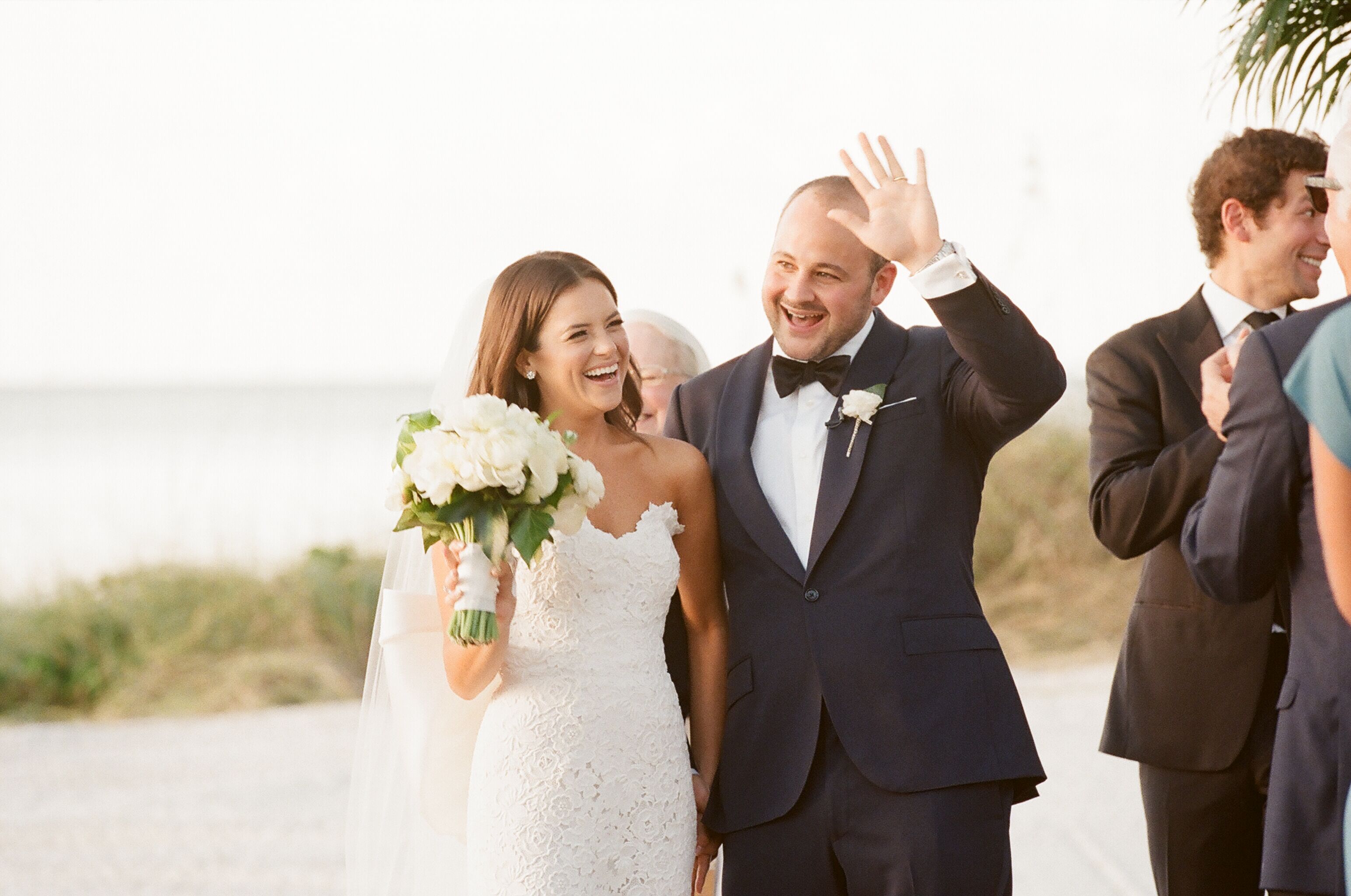 An Elegant Modern Beach Wedding At Port Royal Club In