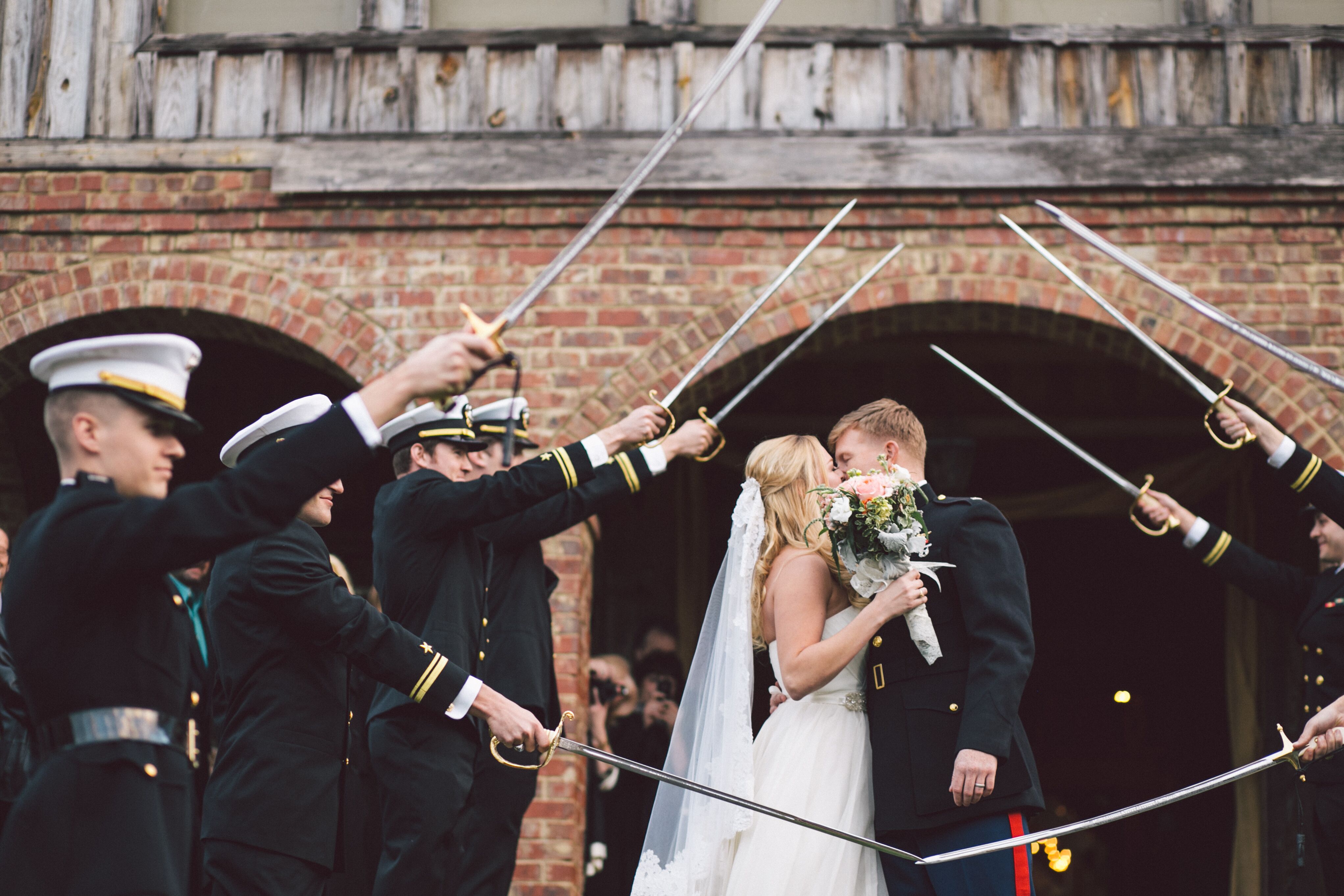 Traditional Military Saber Arch