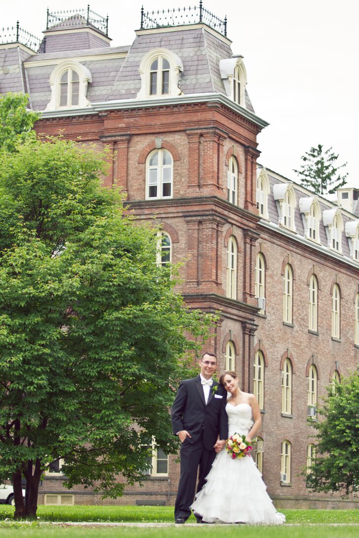 A Bright Summer Wedding  at Vassar  College s Chapel in 