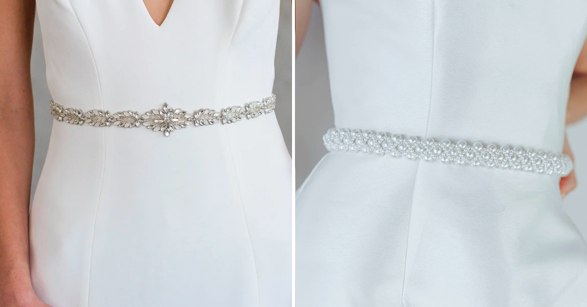 17 Bridal Belts for Any Wedding Dress | Pearls, Crystals, Bows