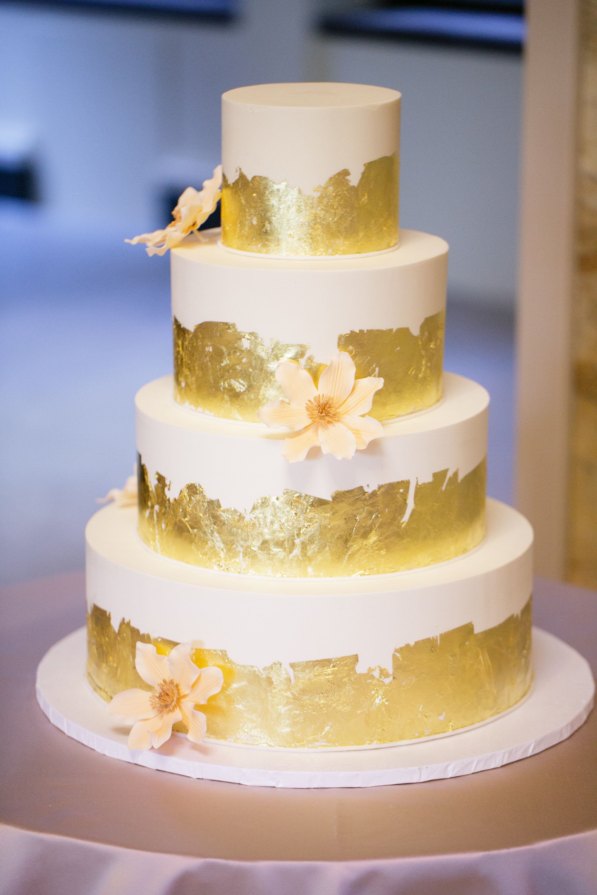 Gold Leaf Cake 