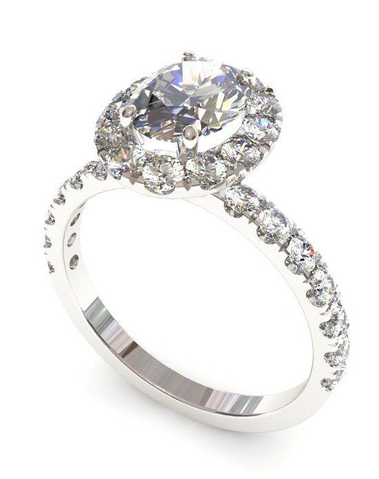 Oval Engagement Rings