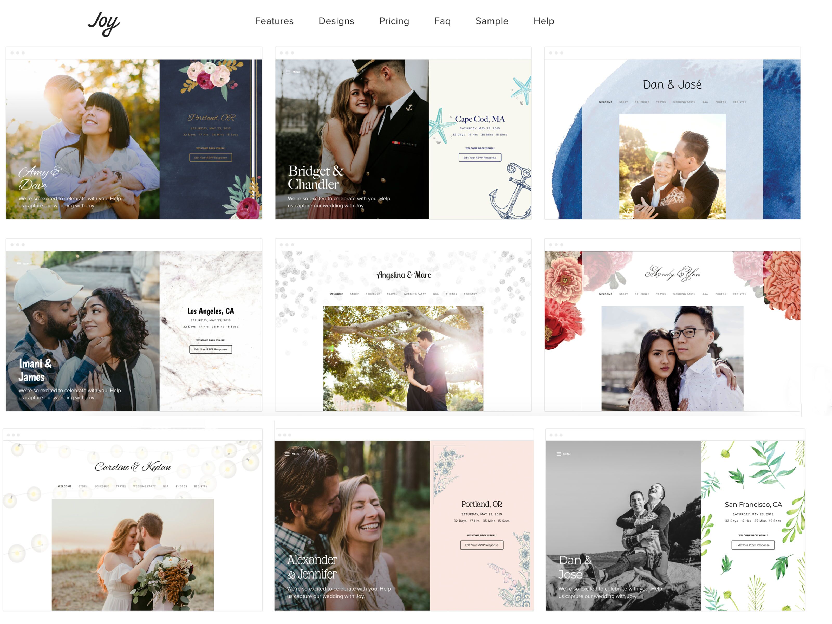 Weddings Celebrations Website Templates Events Wix Com