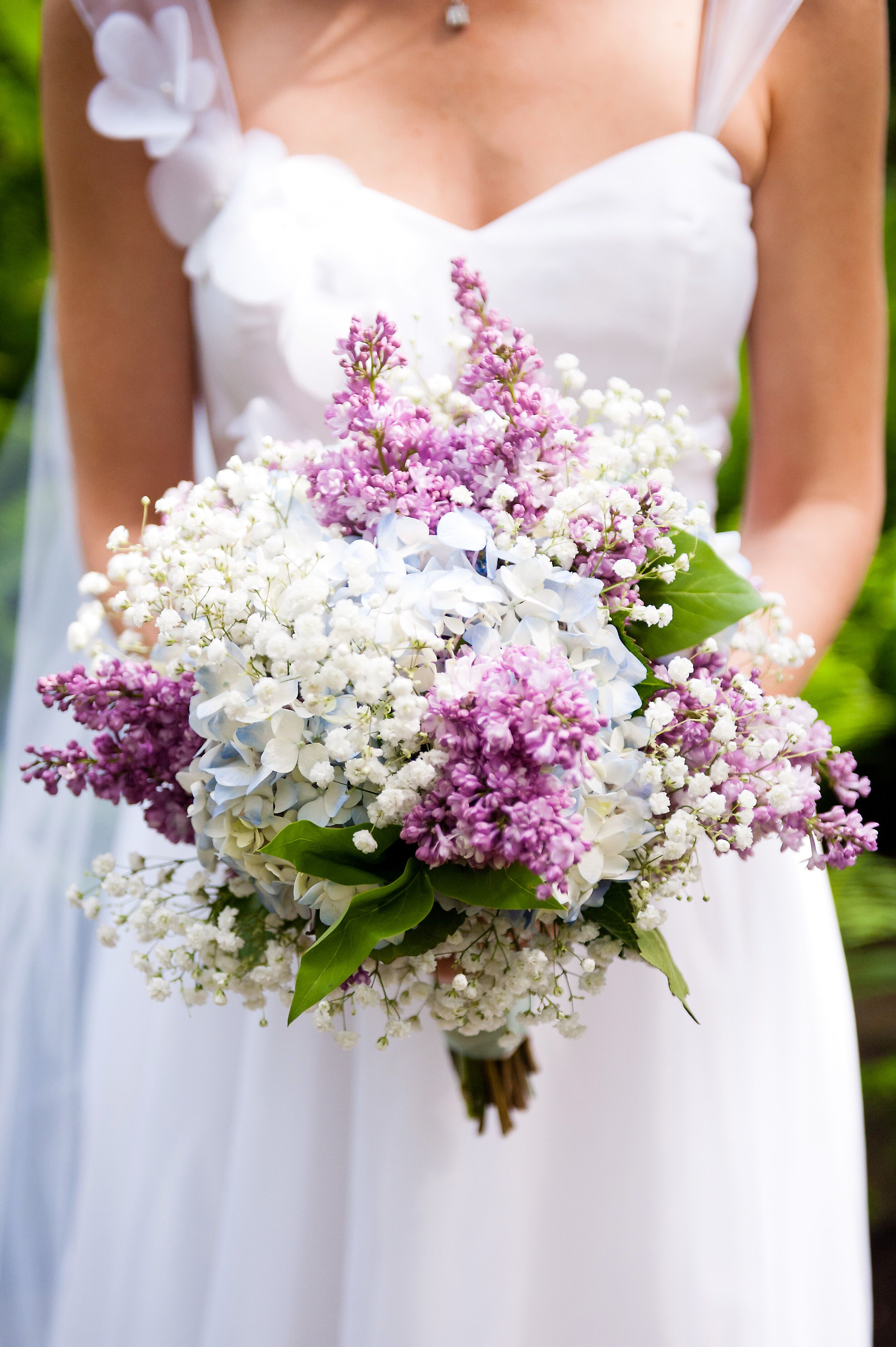 Dried Baby's Breath Flower Soft Purple