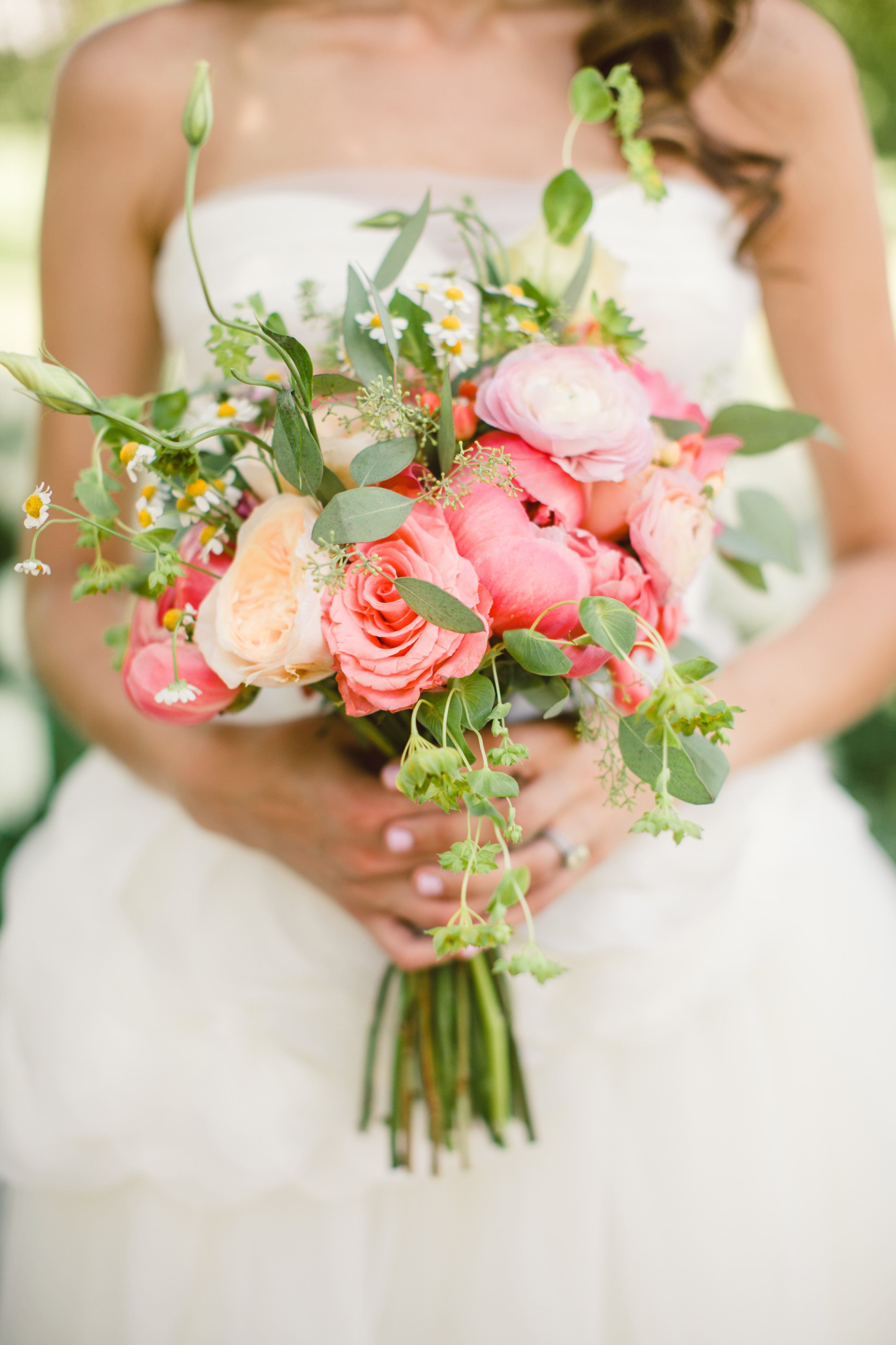 Bright Pink Bridal Bouquet