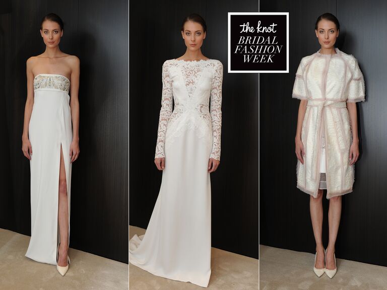 J. Mendel Wedding Dresses Spring 30 Hit Bridal Fashion Week