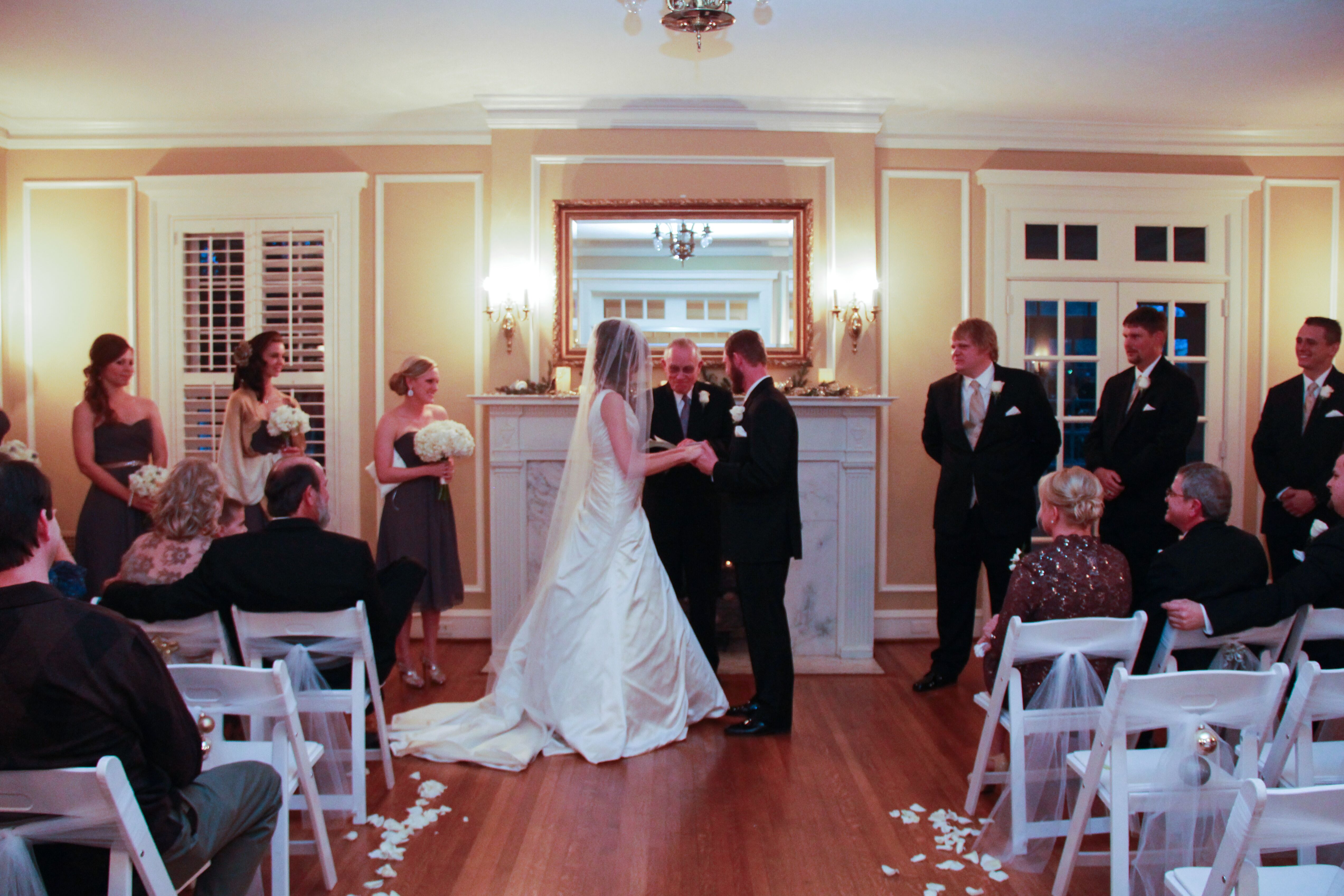  Wedding  Ceremony at The Clifton House in Waco  Texas 