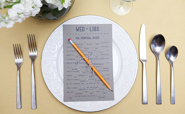 How To Mad Libs At Your Wedding