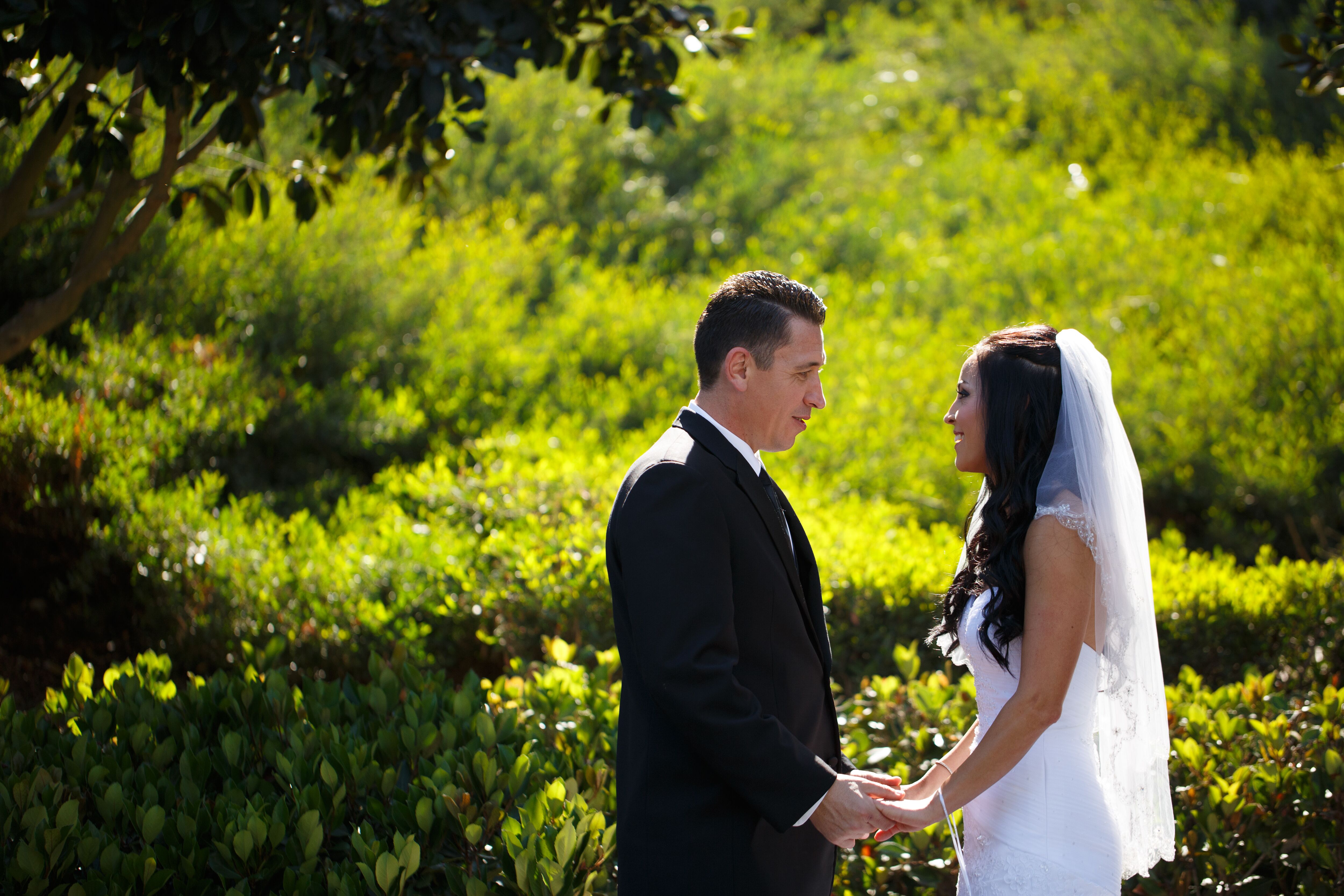 Tina and Cory, Natural Backdrop