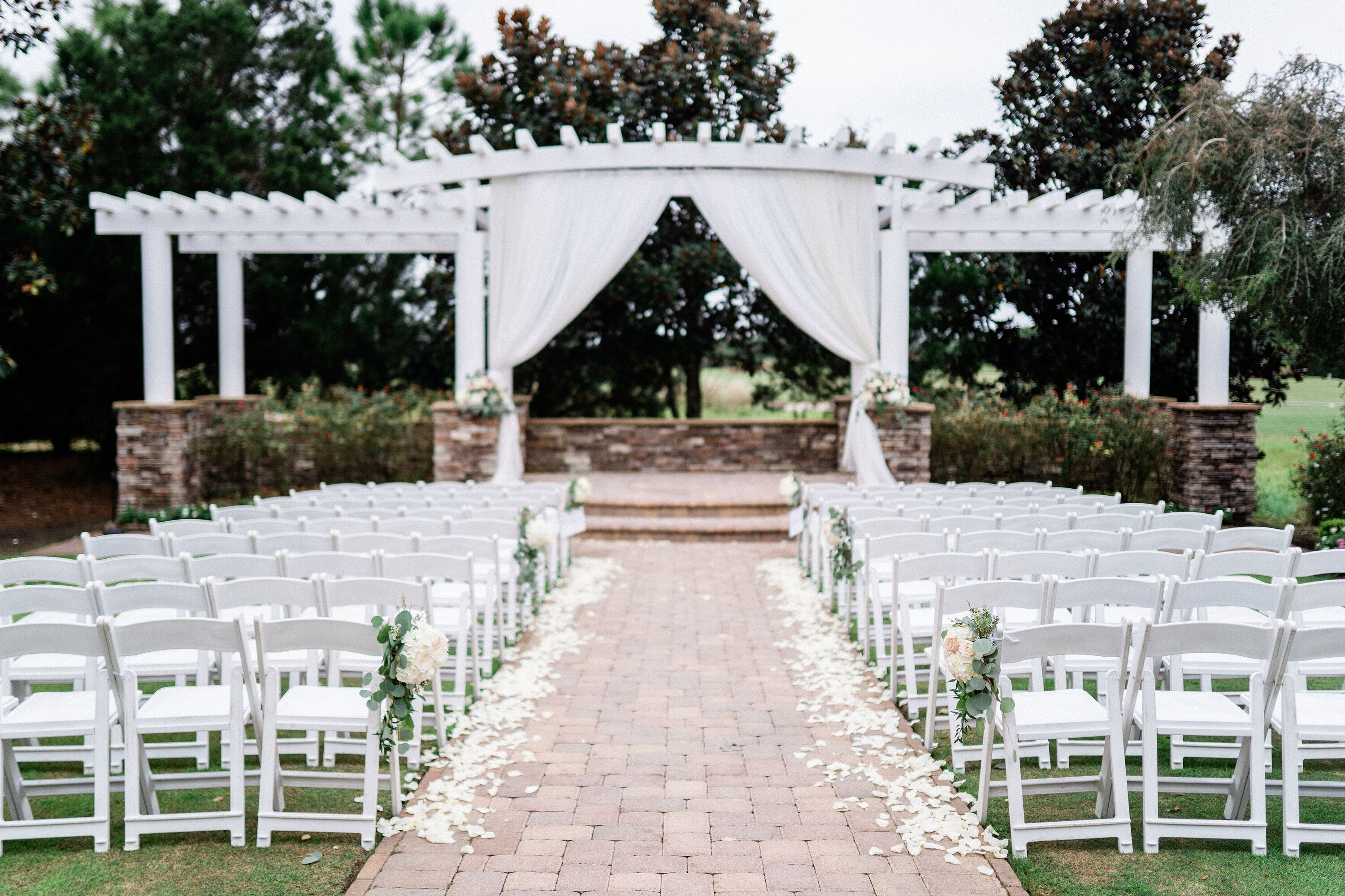 Ceremony With Draping At The Royal Crest Room In St. Cloud, Florida