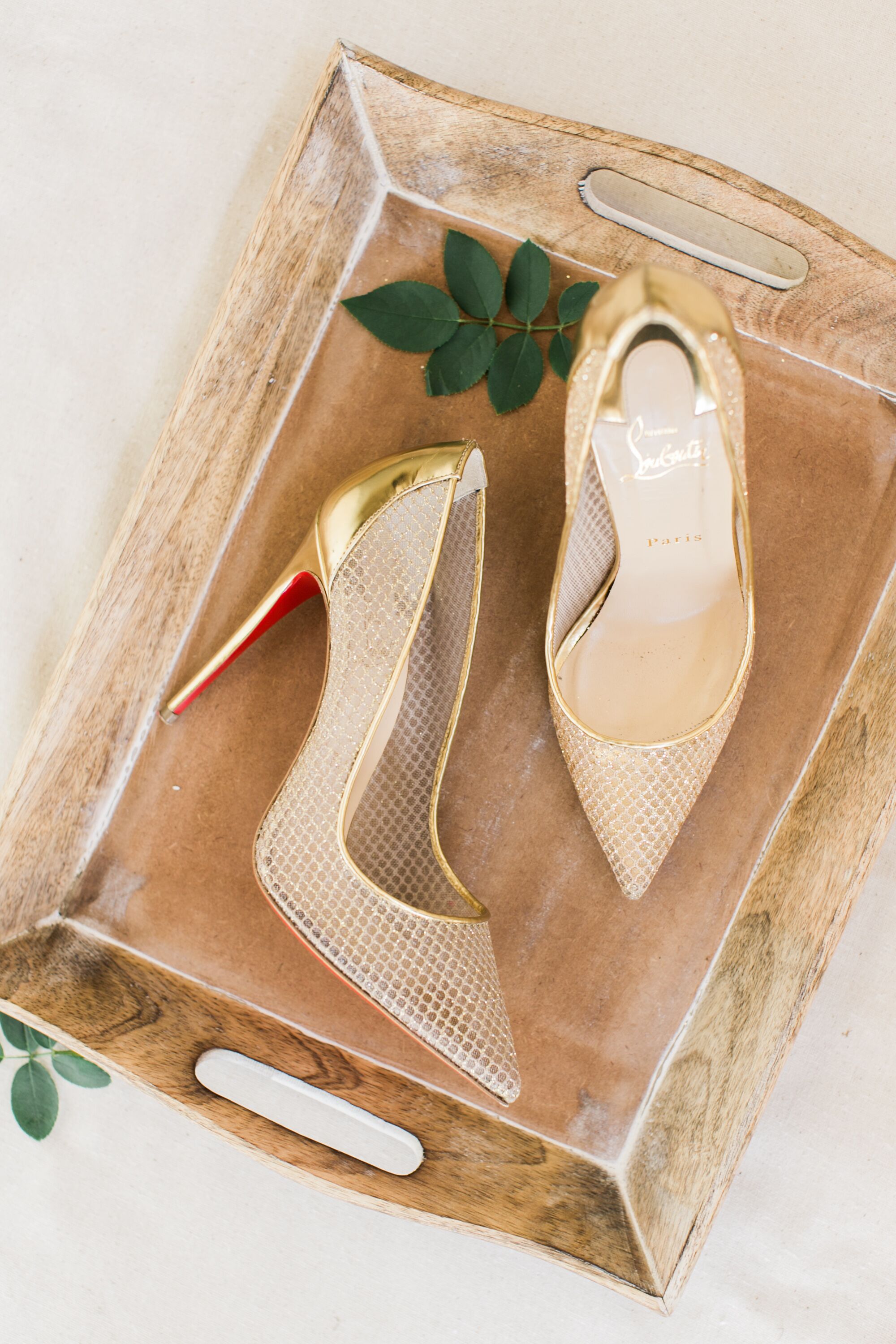 louboutin heels wedding