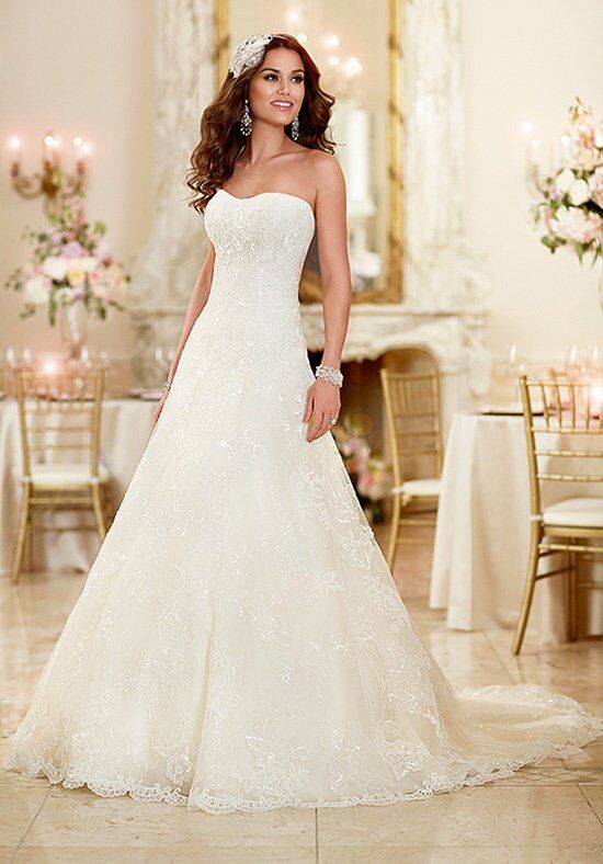 Stella York 6025 Wedding  Dress  The Knot 