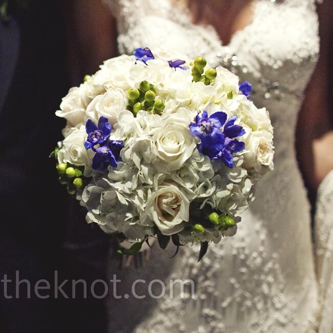 Blue and White Bouquet