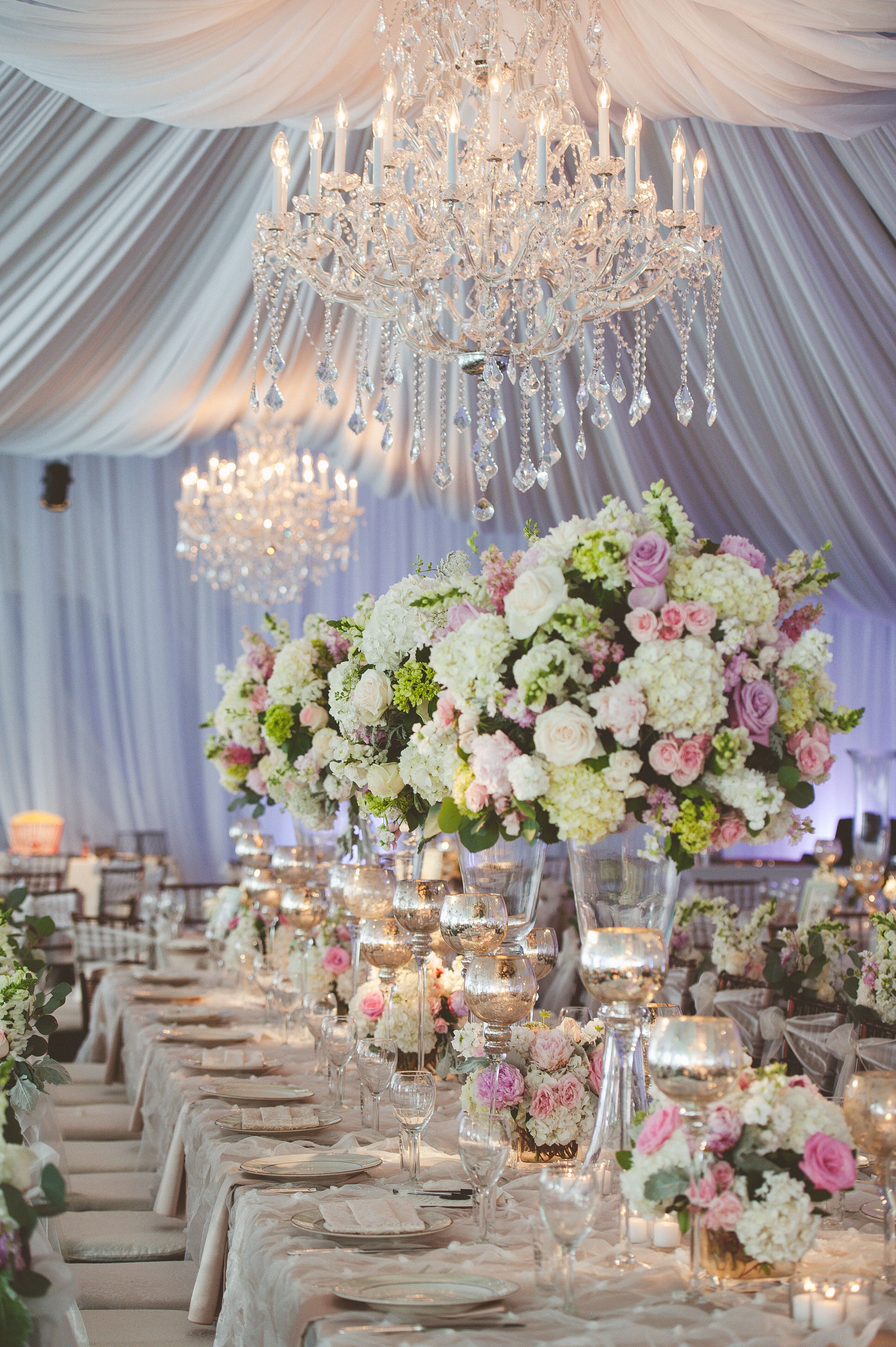 Elegant Spring Garden Party Reception Tent