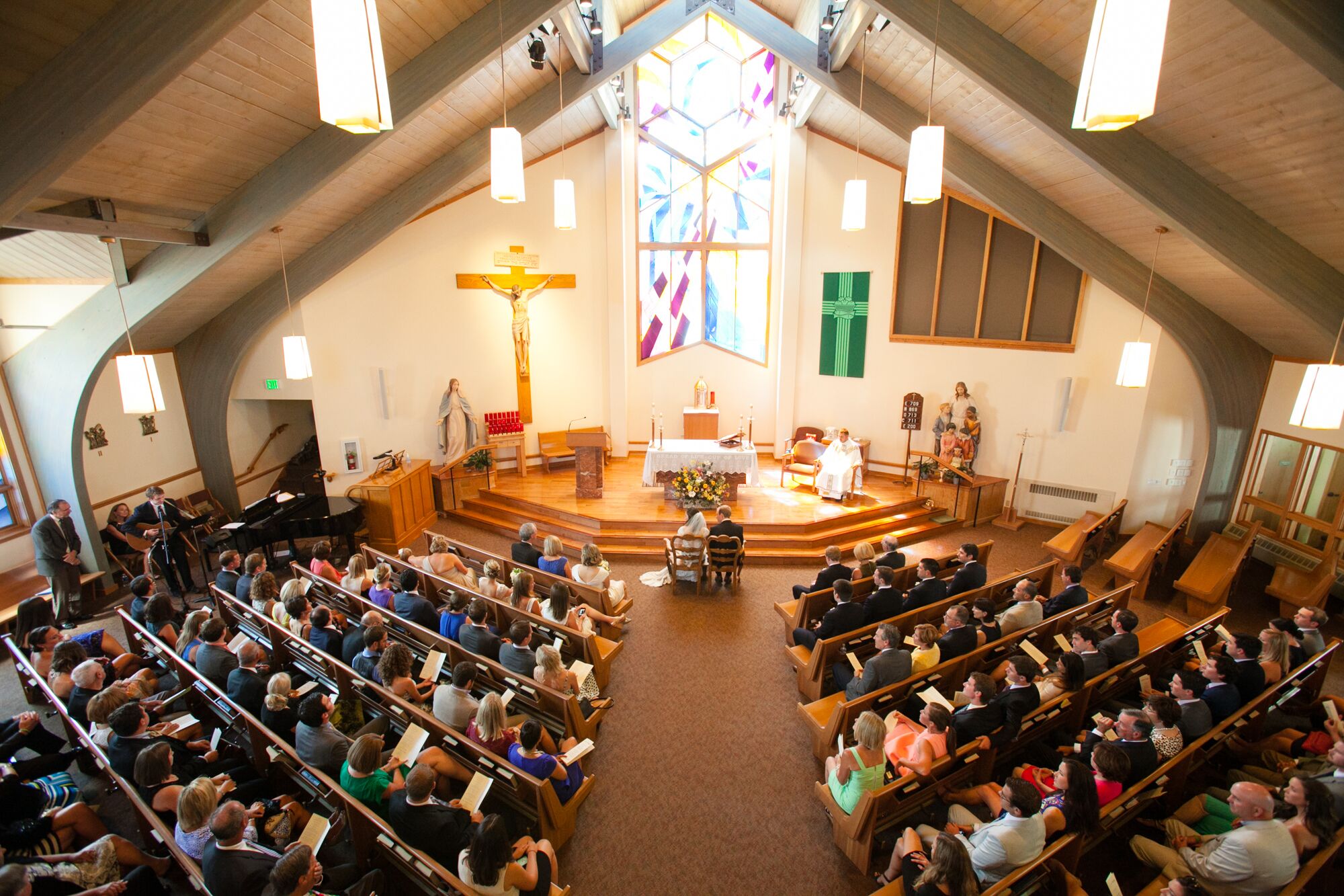 St. Mary’s Catholic Church Wedding Ceremony