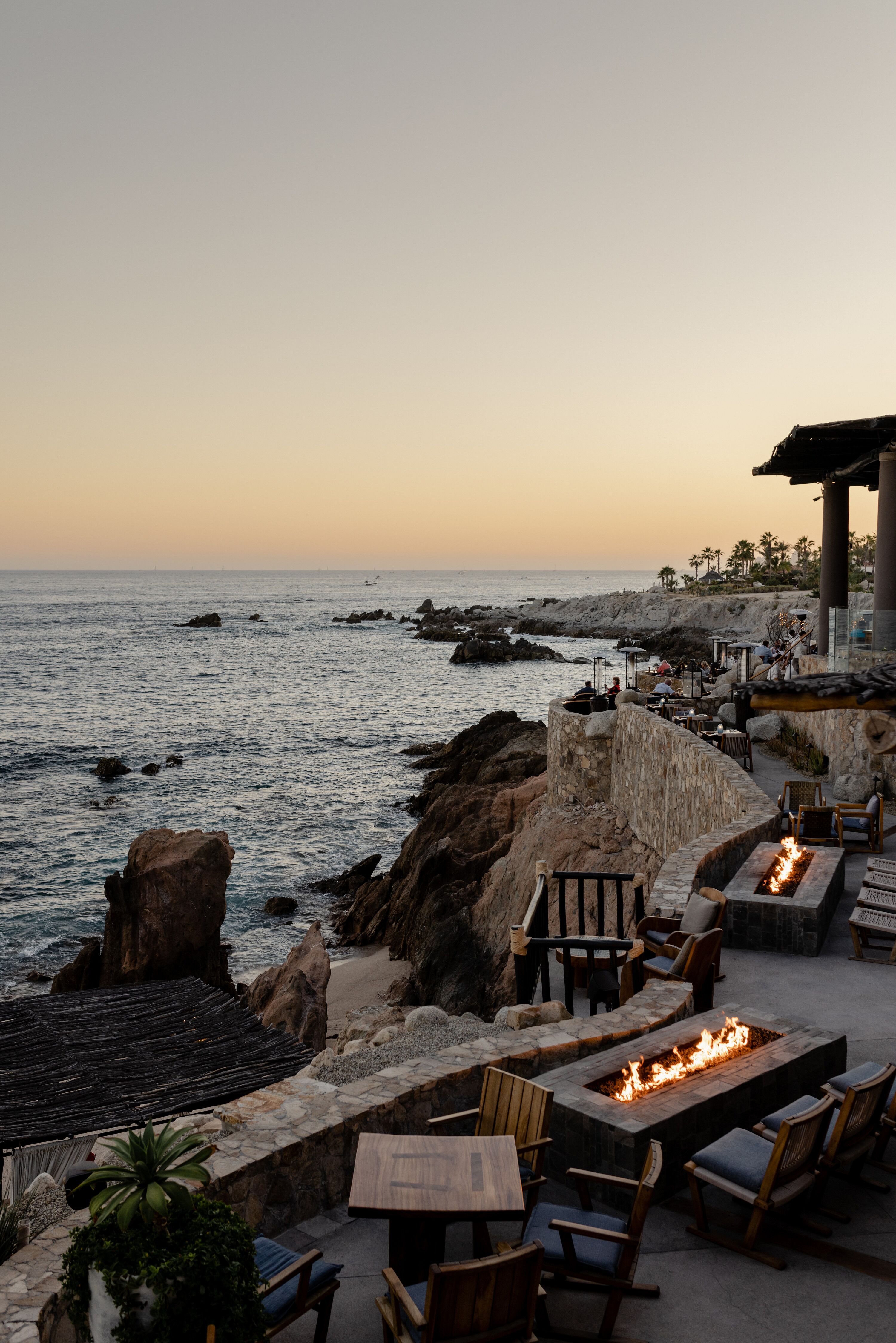 Resort in Los Cabos, Mexico, Overlooking the Water, Fit Pits and Cliffs