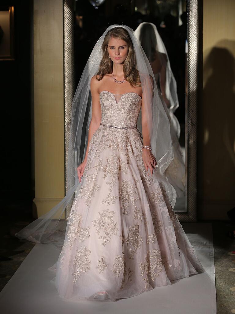 Oleg Cassini Fall 2017 Collection: Bridal Fashion Week Photos