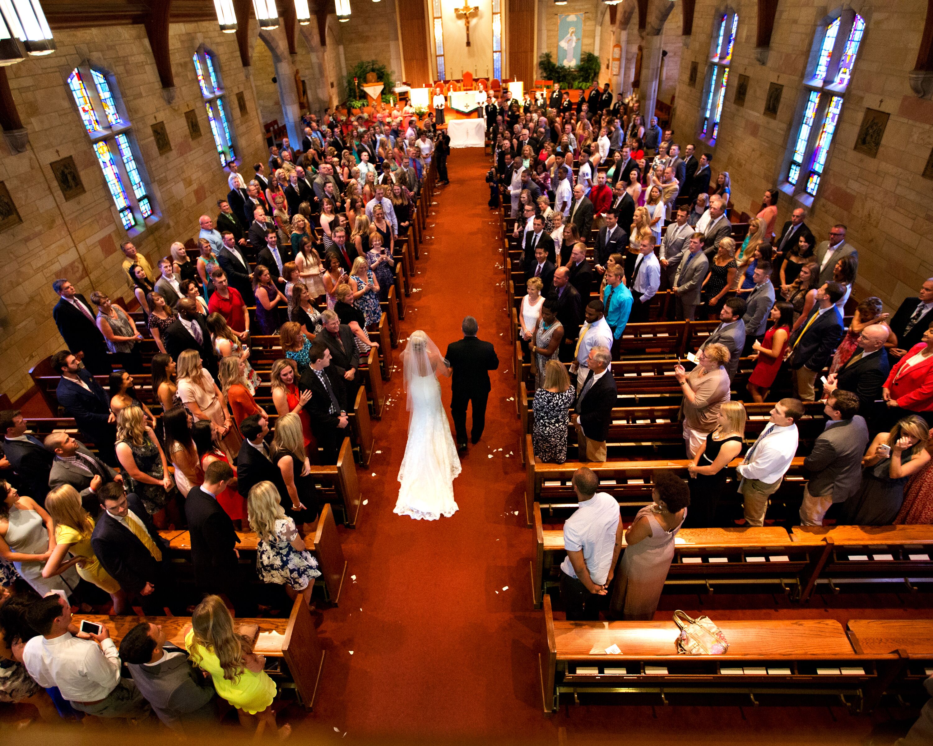 St Charles Catholic Church Traditional Wedding Ceremony