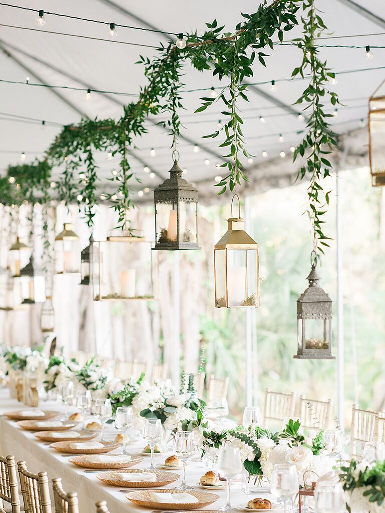 mason chandelier wedding jar for 20 Reception to Decorate (Easy!) Your Wedding Ways