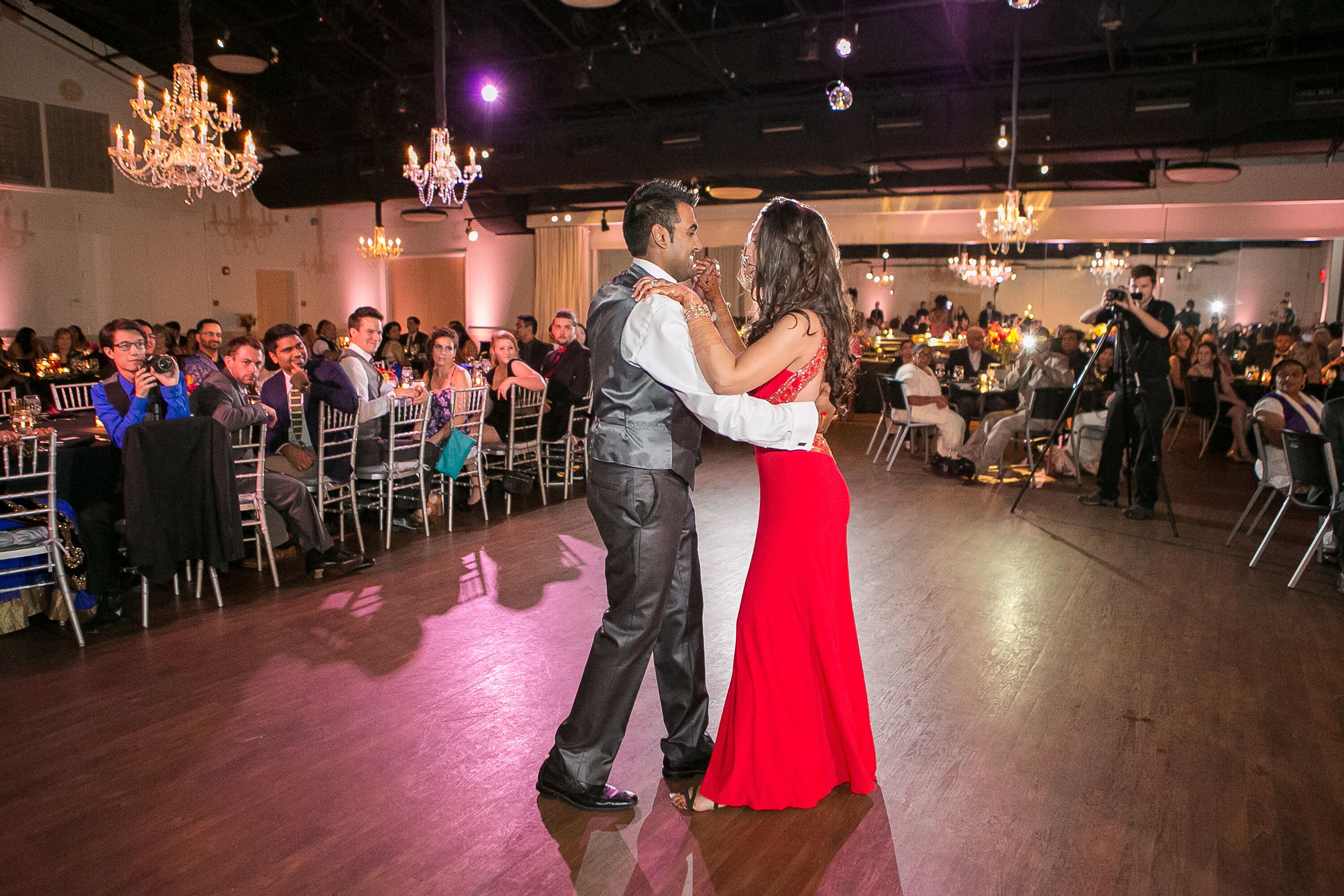 Indian Wedding Reception Choreographed First Dance