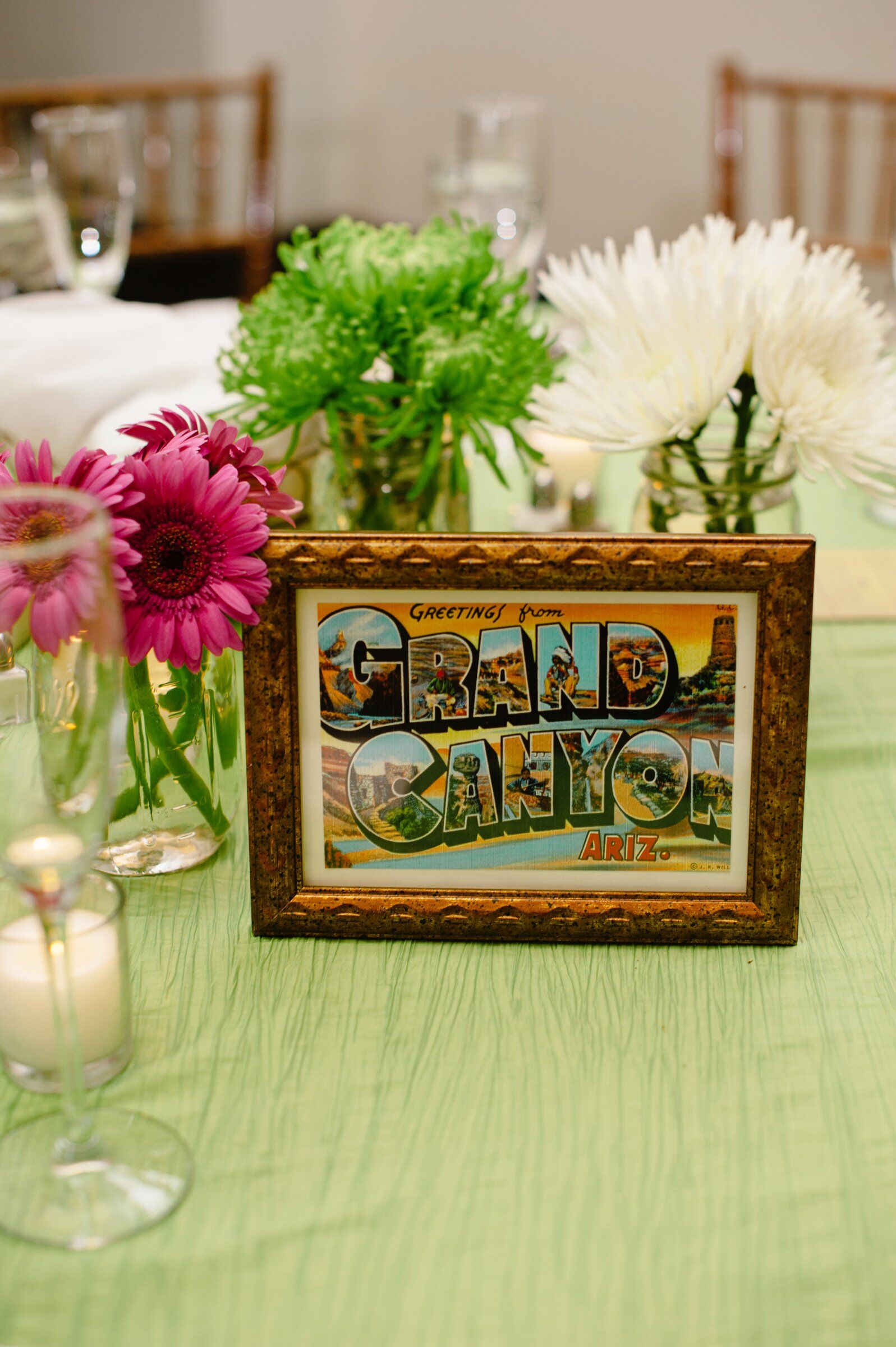 Vintage Postcard Table Names