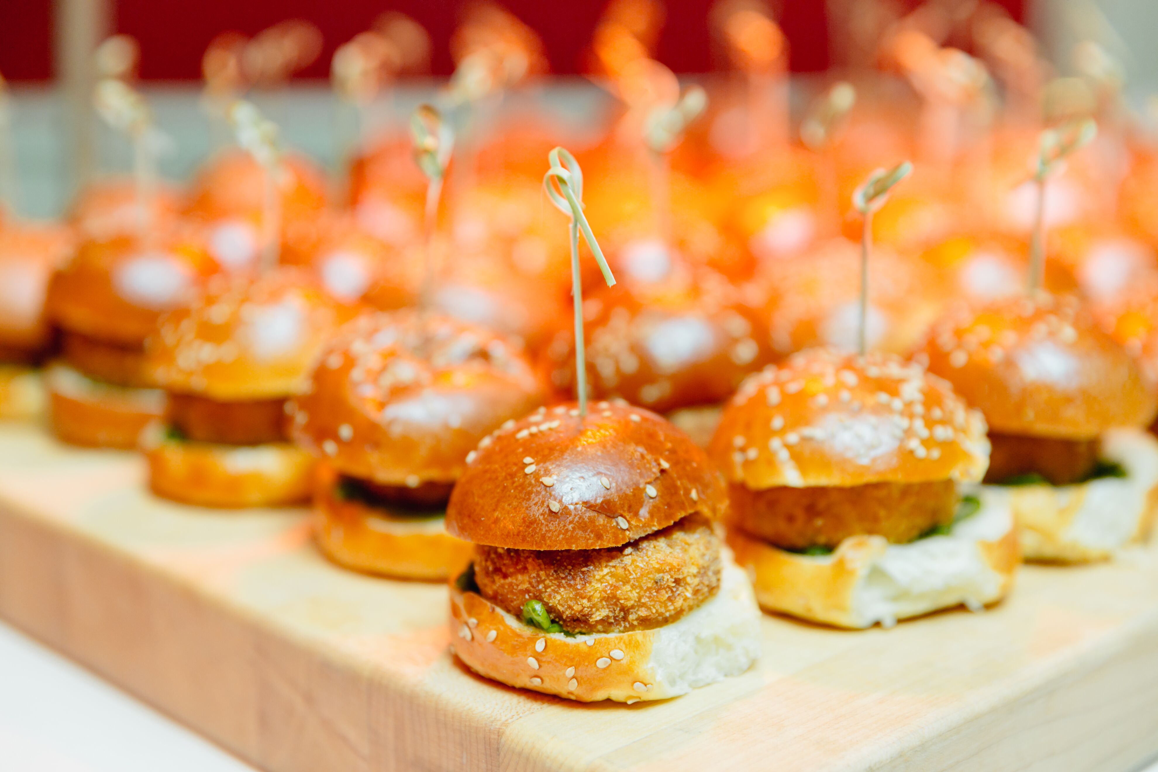 party-sliders-served-on-wood-board