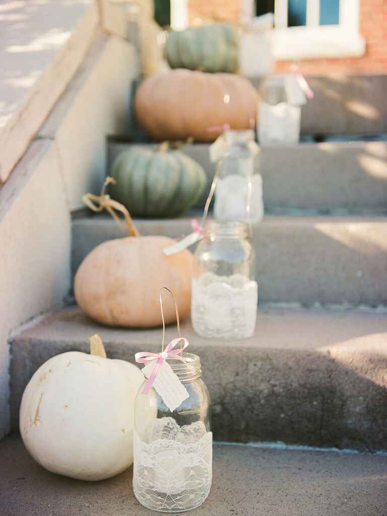 Pumpkin Wedding Décor Ideas
