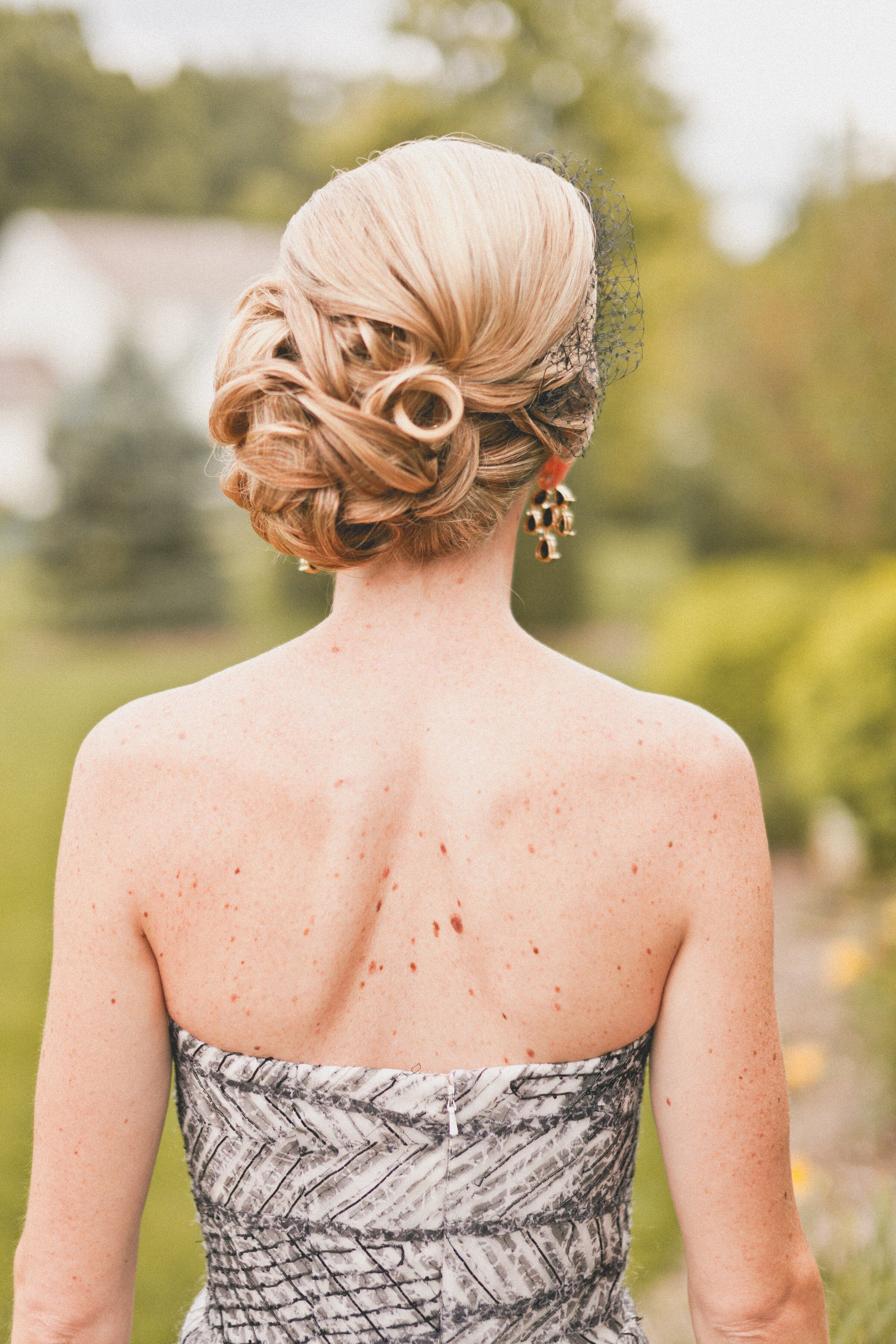 Side Bun Bridal Hairstyle