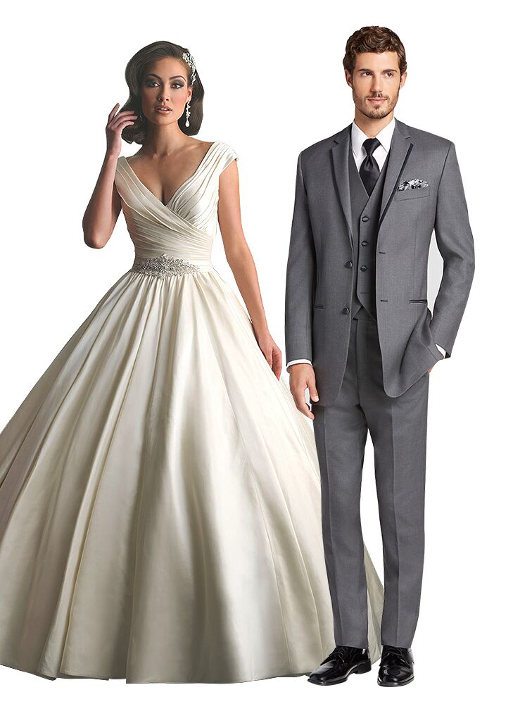 Wedding Dress and Tuxedo Combos