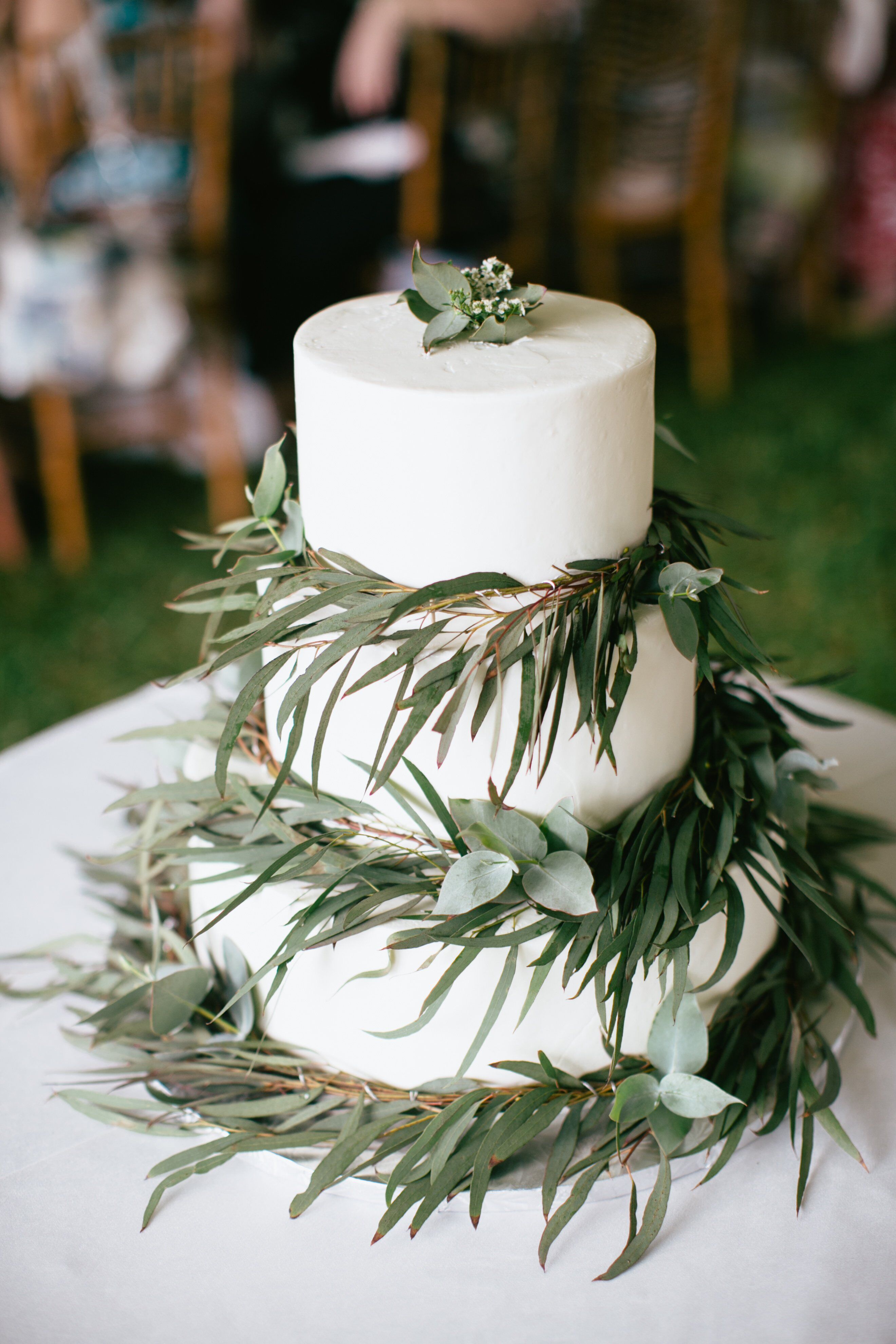 Eucalyptus Wedding Cake