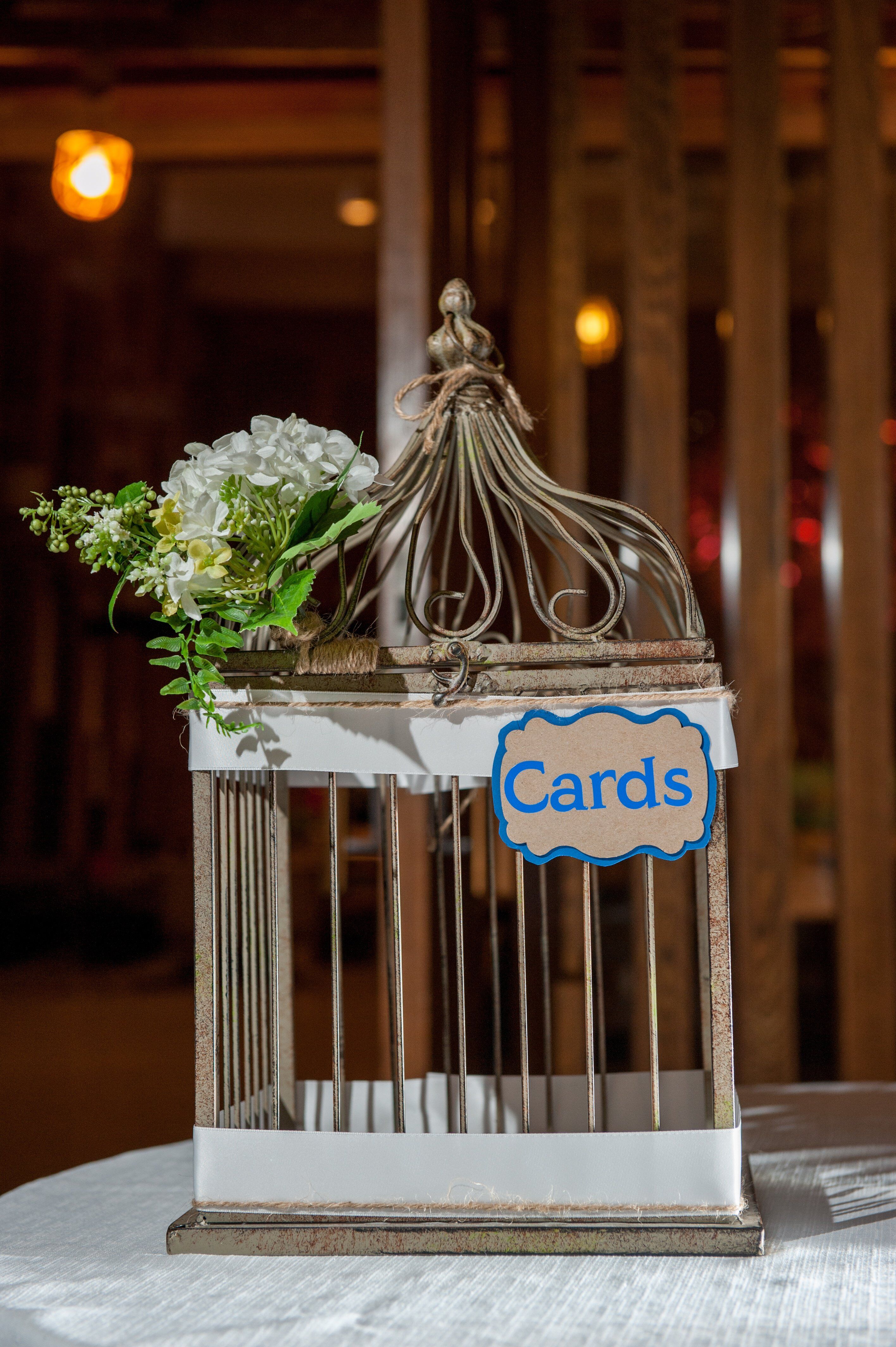 Elegant & Whimsical Wedding Card Boxes, Birdcages and more