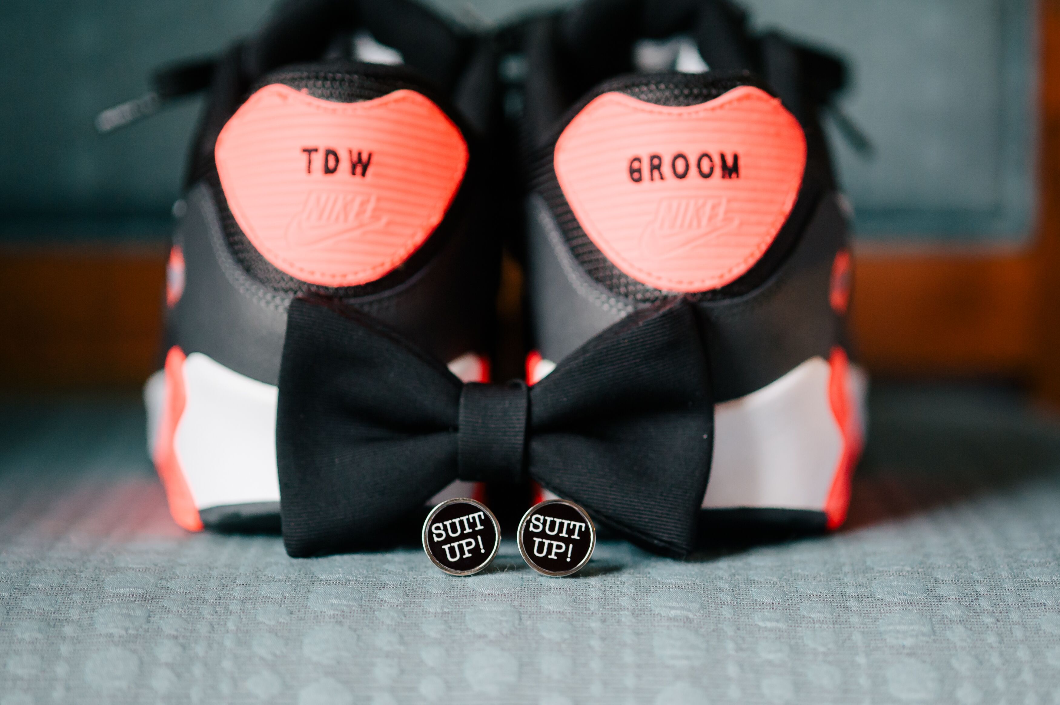 custom nike wedding shoes