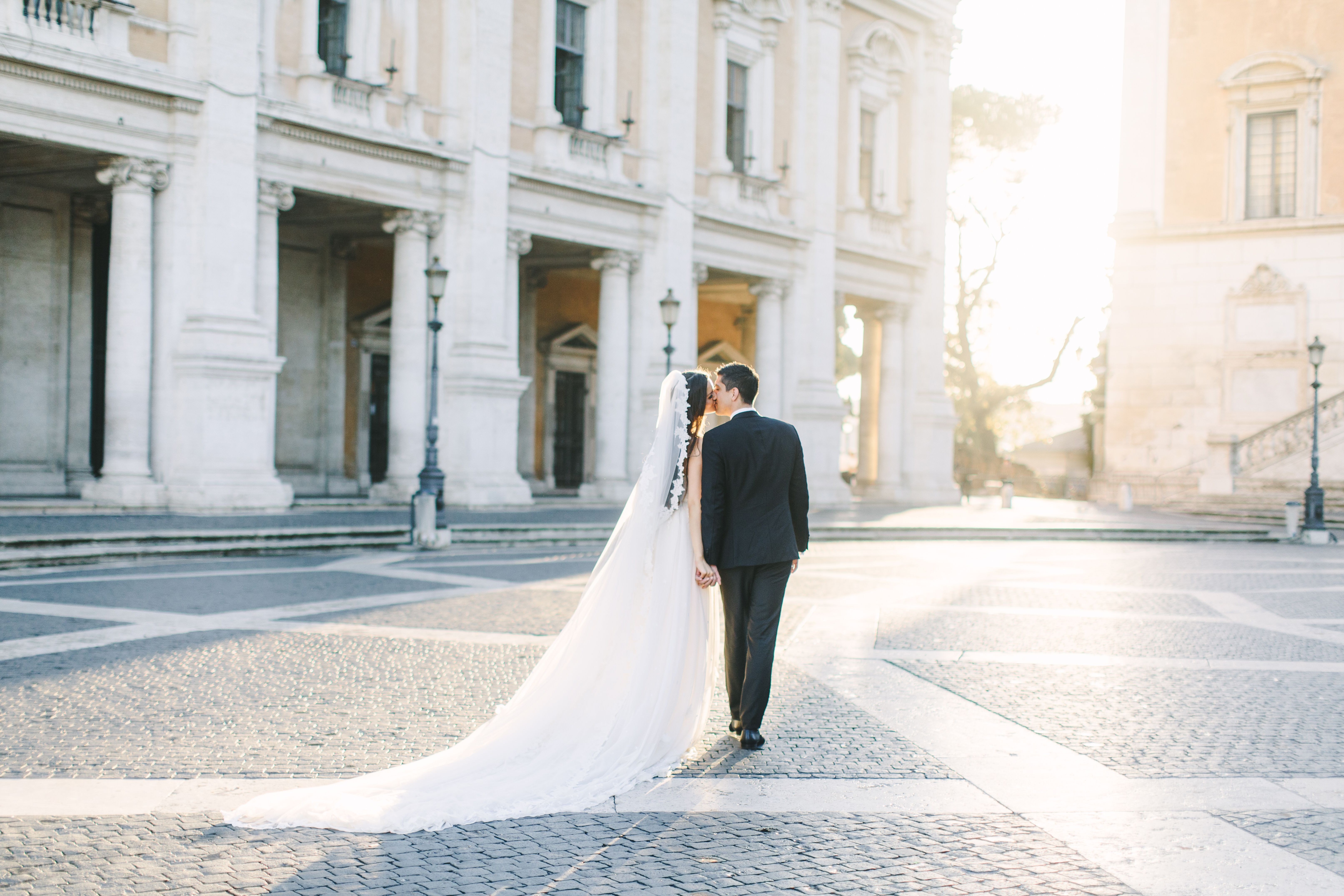 Elegant Destination Wedding In Rome, Italy