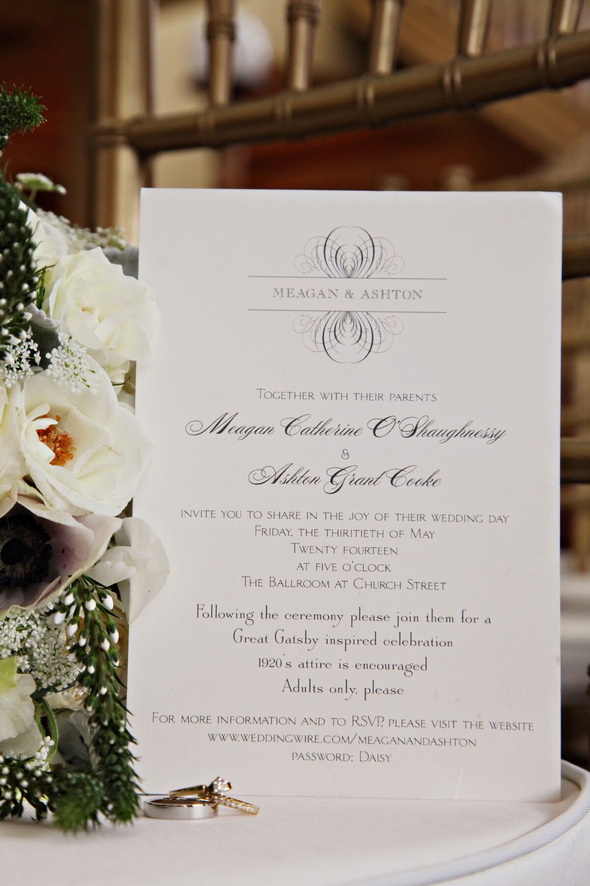 Elegant Formal Wedding Invitations