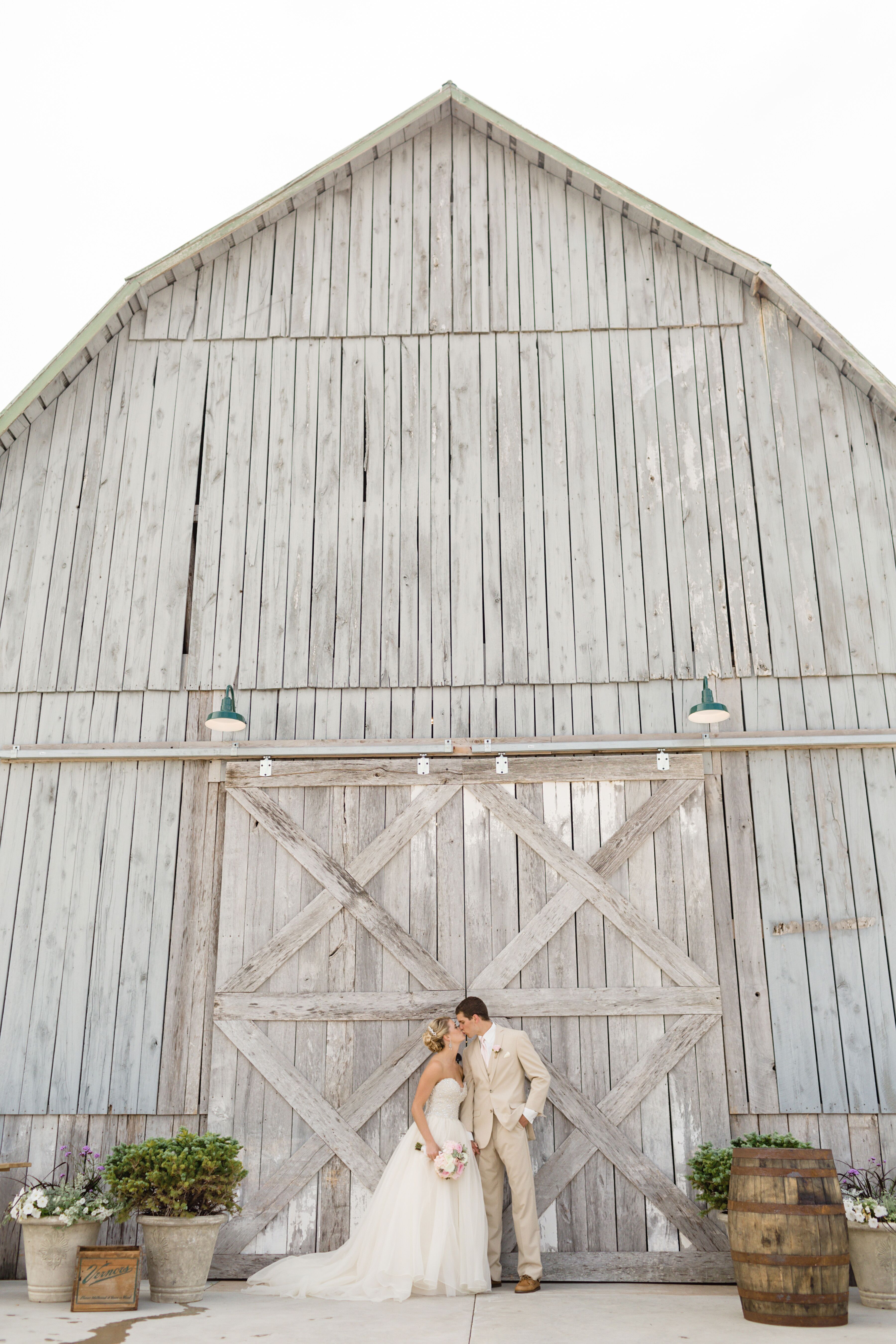 Rustic Barn Wedding In Michigan