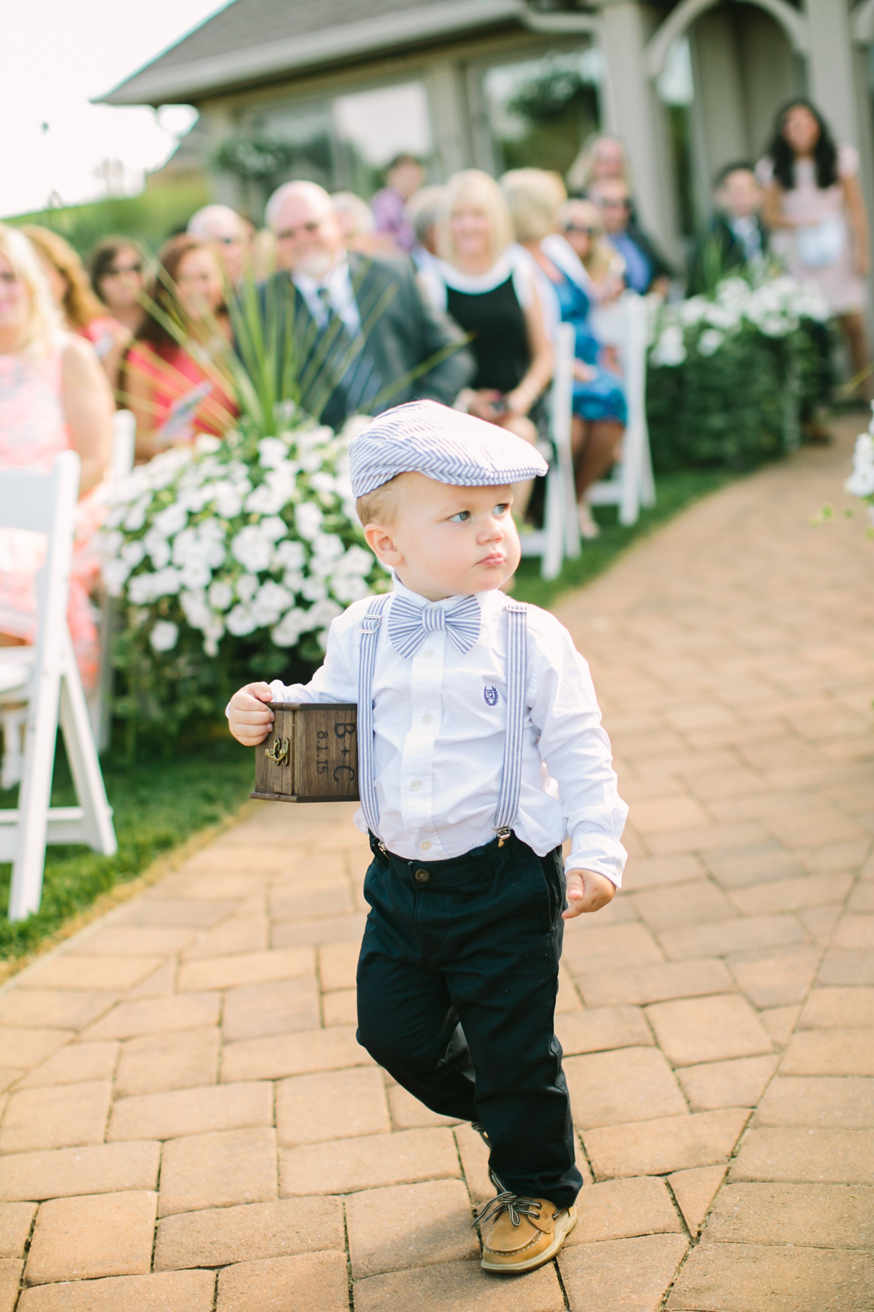 Navy blue ring bearer 2024 outfit