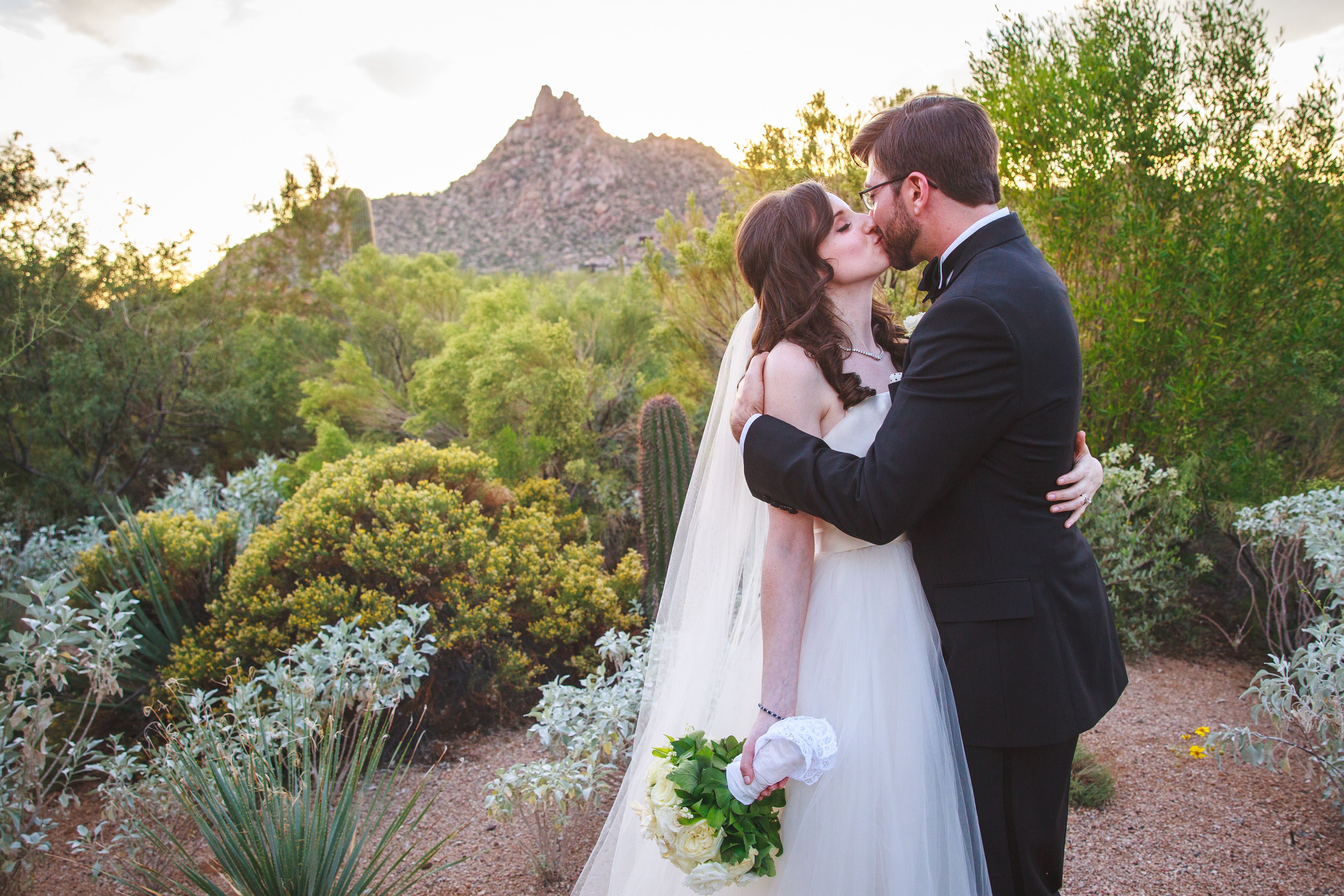 Arizona Bride Has Late Fiance Edited into Wedding Photos