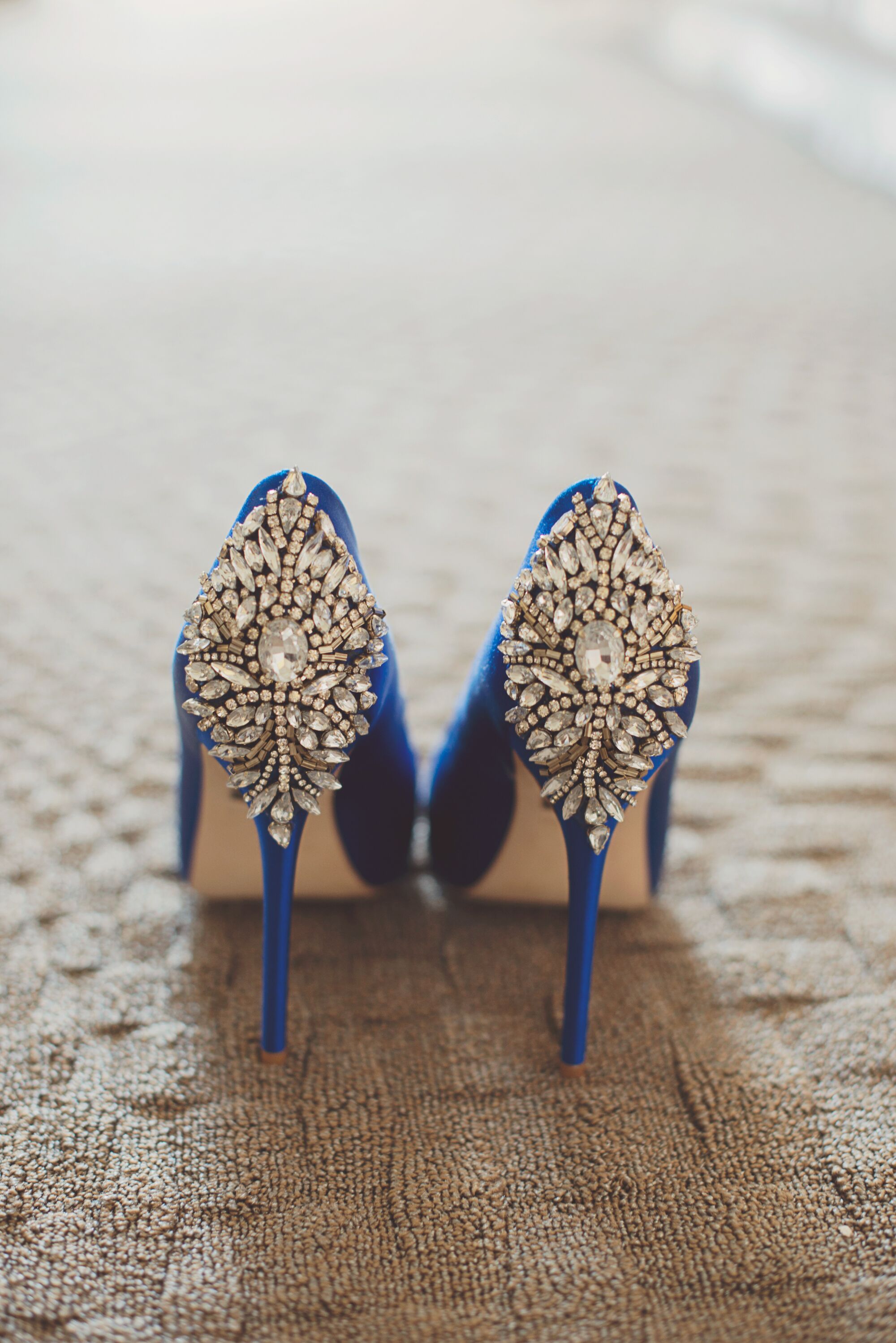 Blue Badgley Mischka Kiara Pumps