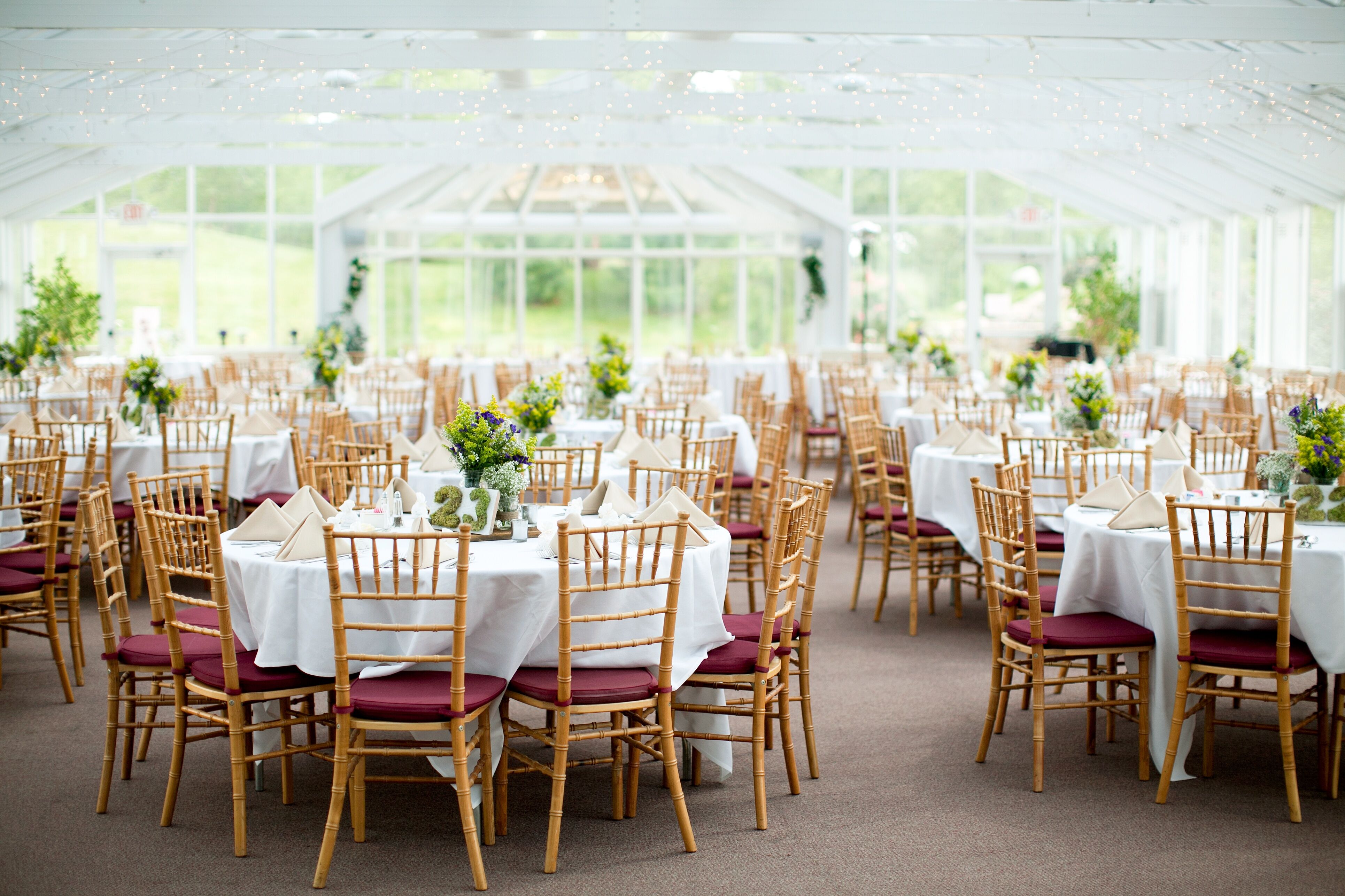 Greenhouse Wedding Reception 