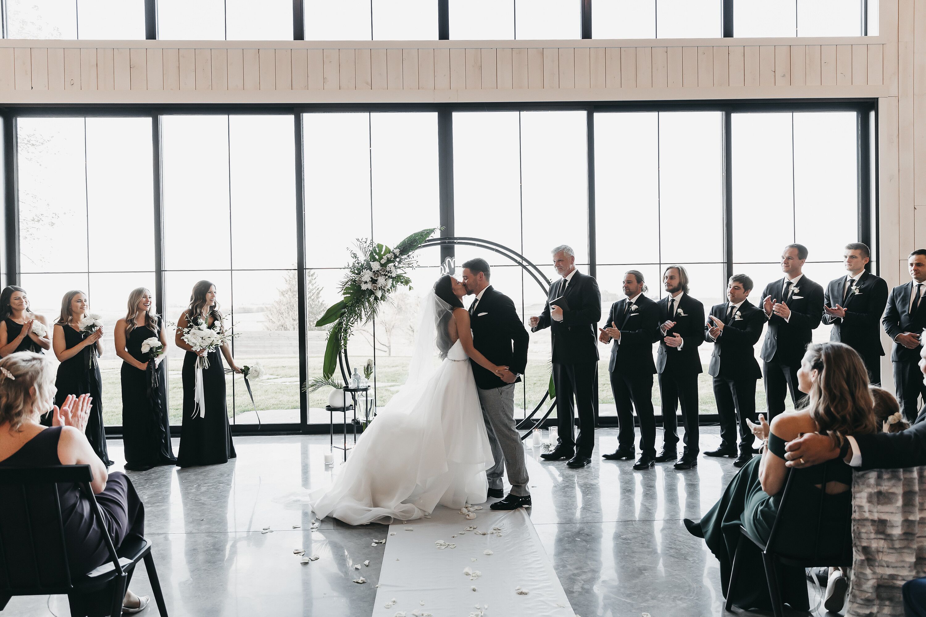 A Modern-Minimalist Wedding at Little Lights on the Lane in West Branch