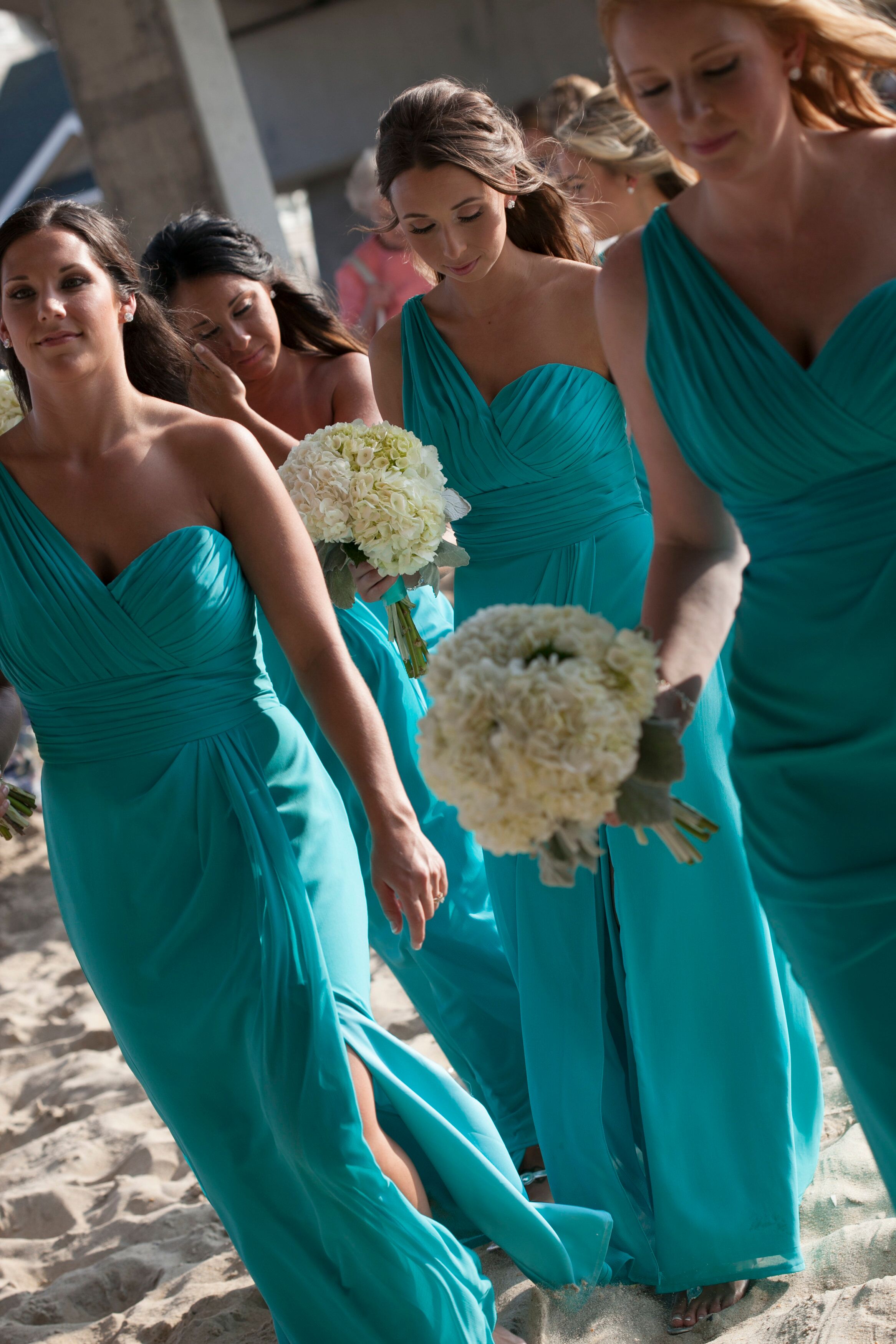 Mercury color 2024 bridesmaids dresses