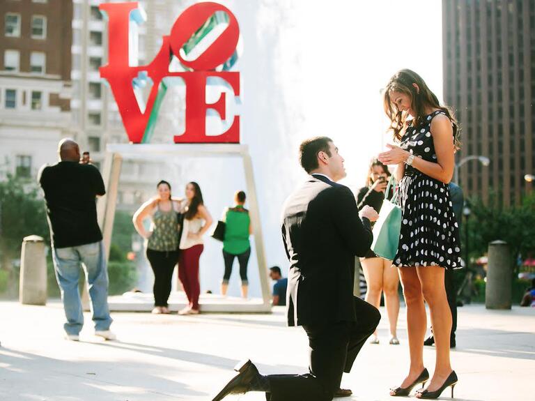 Romantic Proposals:: photo supplied by theknot.com