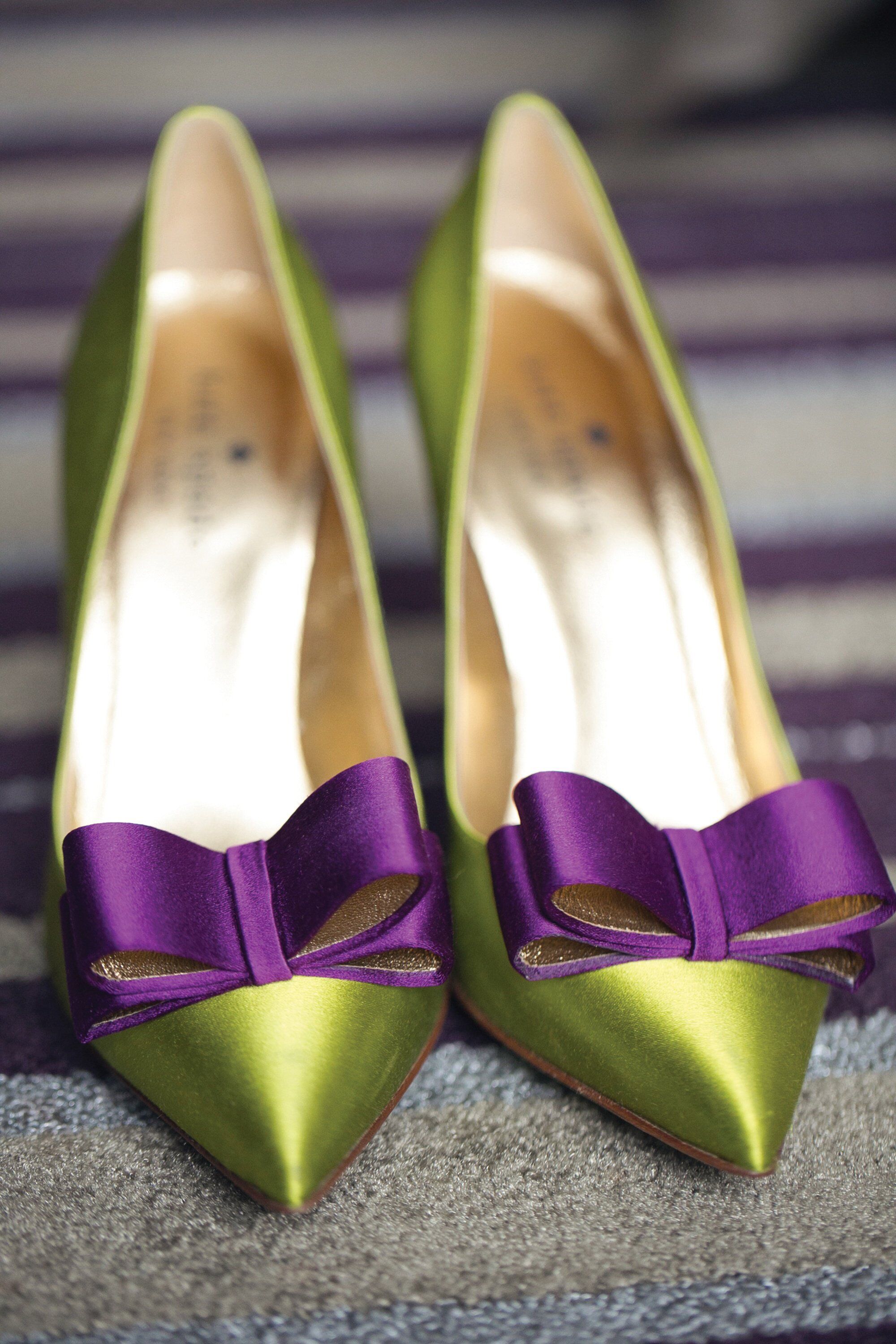 Green And Purple Bridal Shoes   Bfb80b10 E63e D0b7 98e2 22c560875019