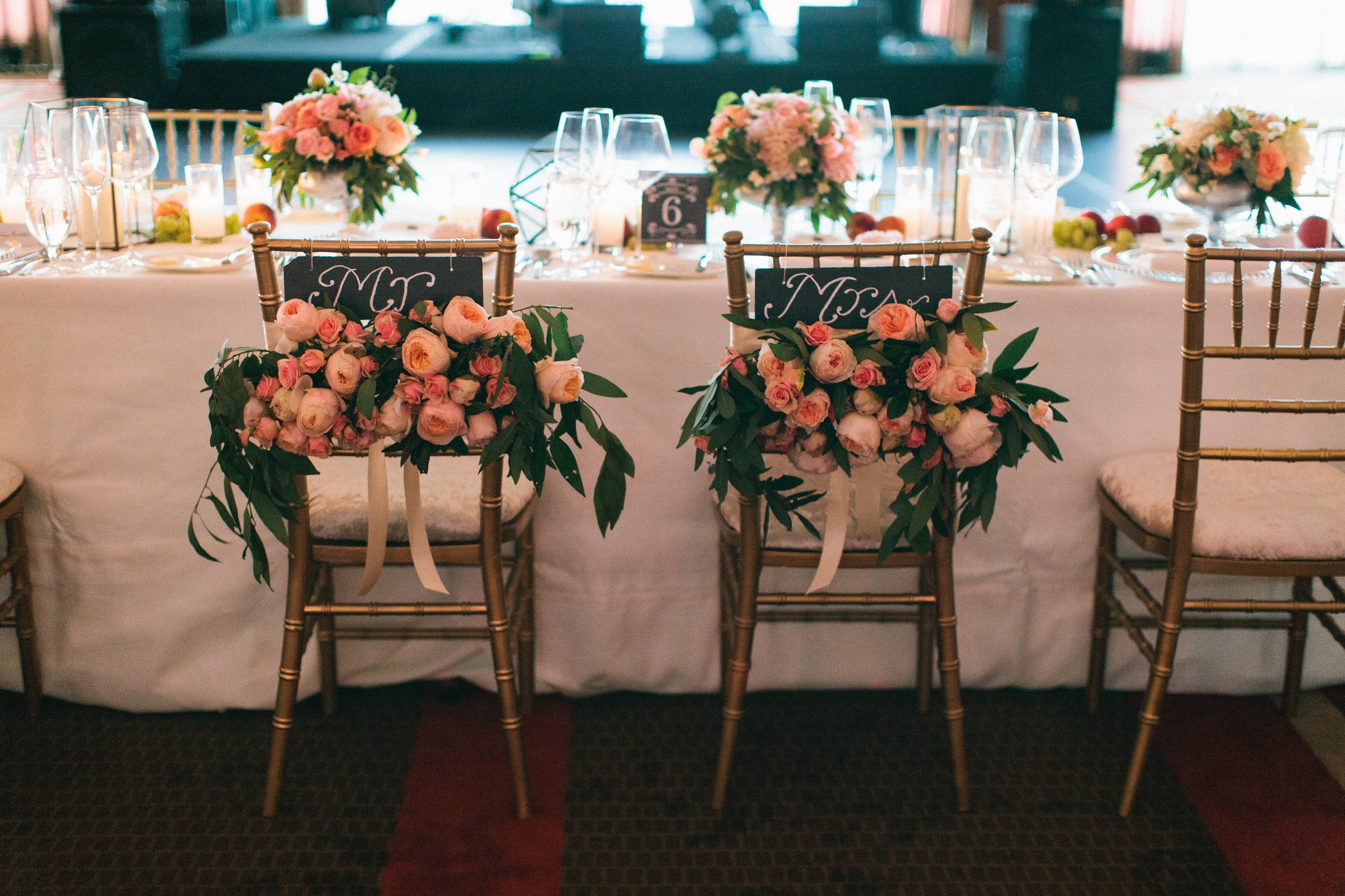 Mr. and Mrs. Chalkboard Signs