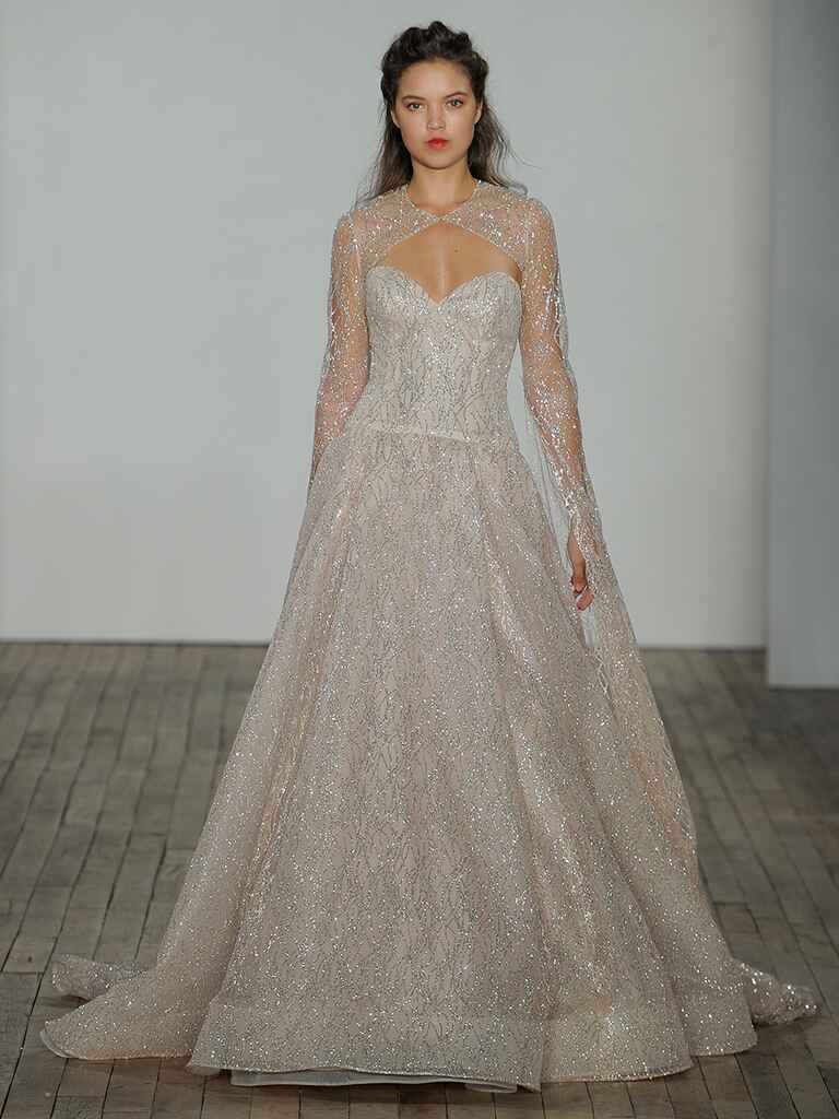 Lazaro Fall 2018 Collection: Bridal Fashion Week Photos