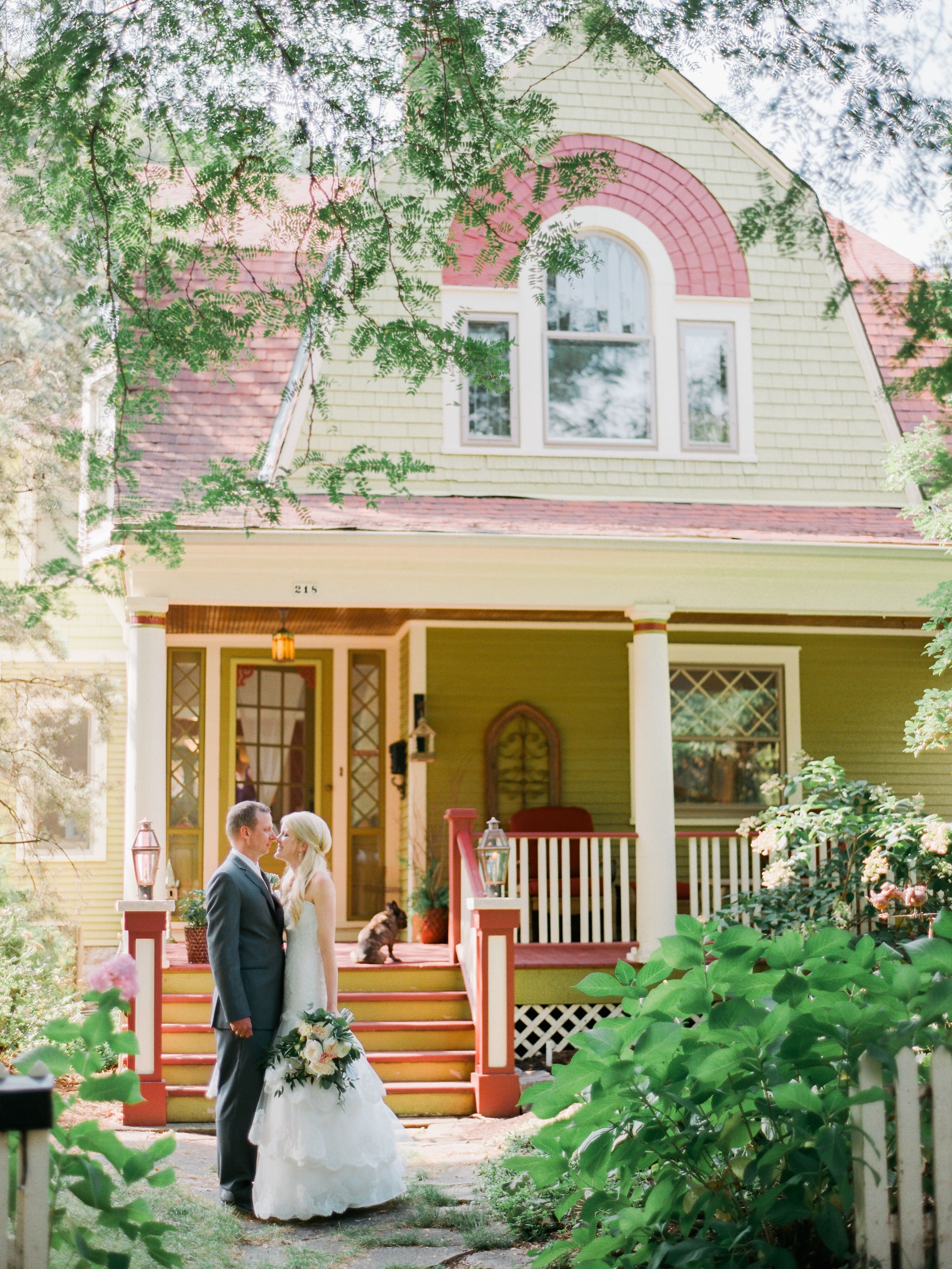 A Quaint Romantic Wedding  at Riverside Receptions  in 