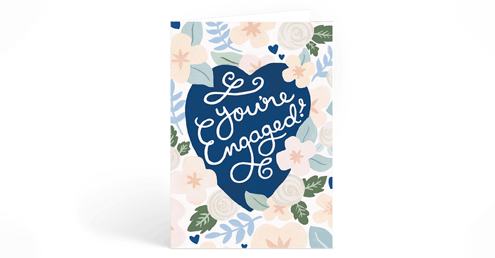 27 Engagement Cards to Congratulate the Happy Couple