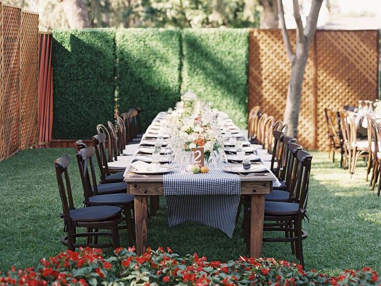  Wedding  Receptions At Home  Wedding  Secrets